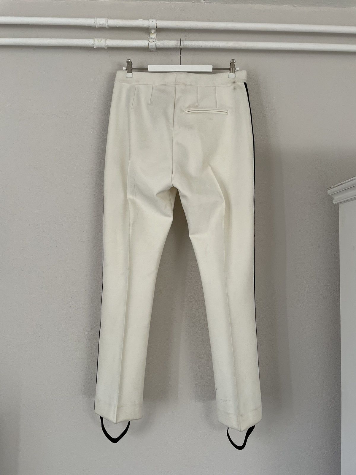 Bottega Veneta FW17 White Pants with Black Side Stripe Size US 32 / EU 48 - 6 Thumbnail
