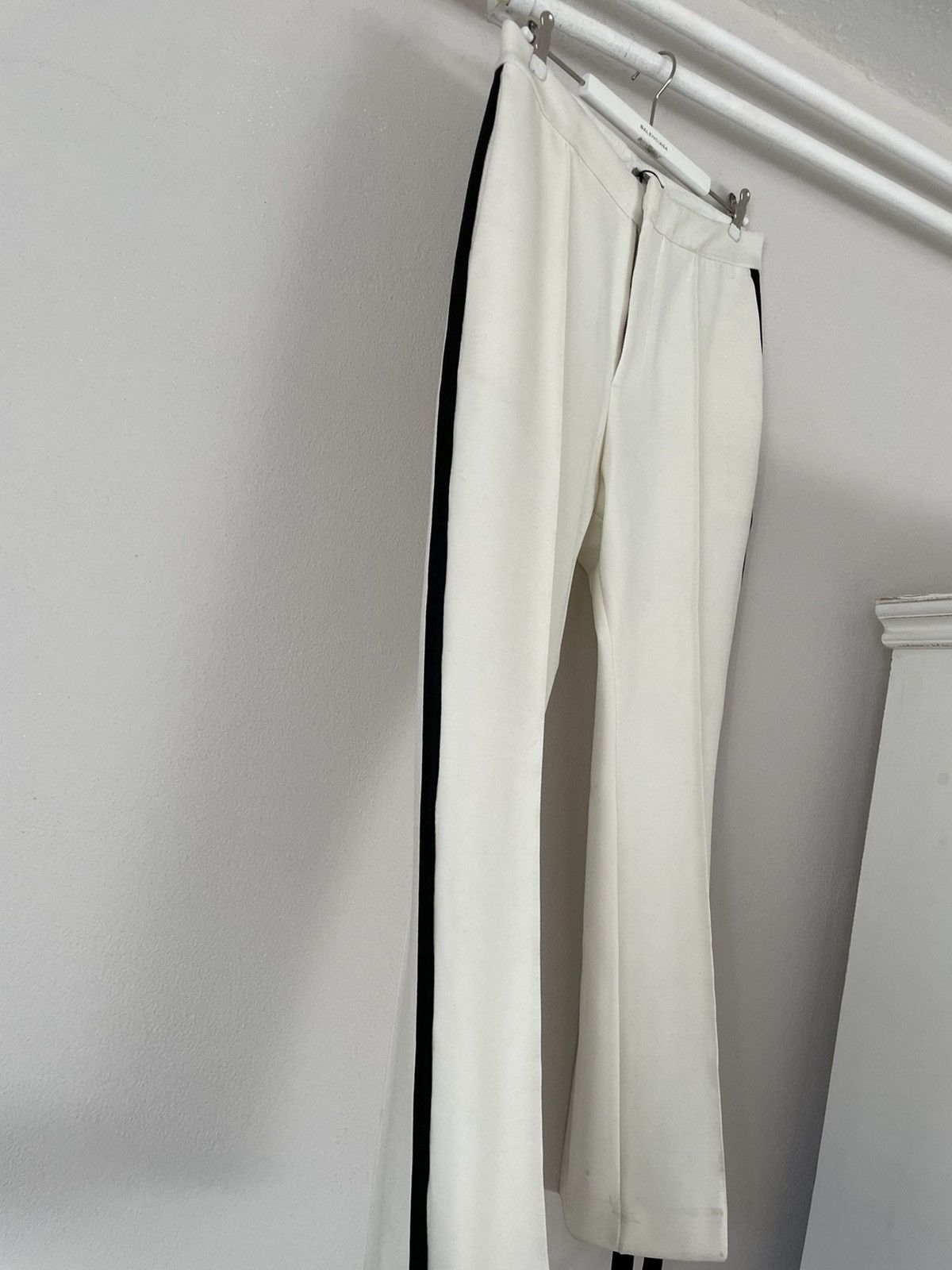 Bottega Veneta FW17 White Pants with Black Side Stripe Size US 32 / EU 48 - 3 Thumbnail