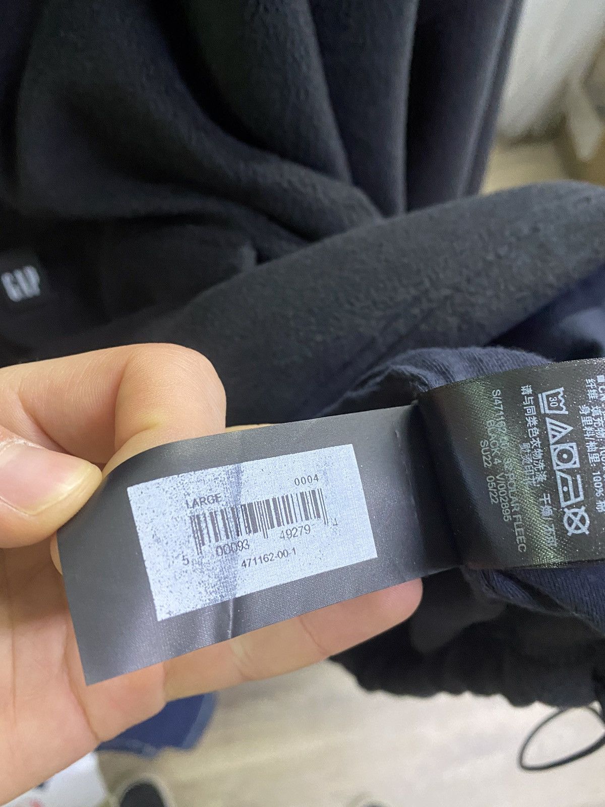 Gap × Yeezy Yeezy Gap Polar Fleece Padded Hoodie by Balenciaga Size US L / EU 52-54 / 3 - 14 Thumbnail