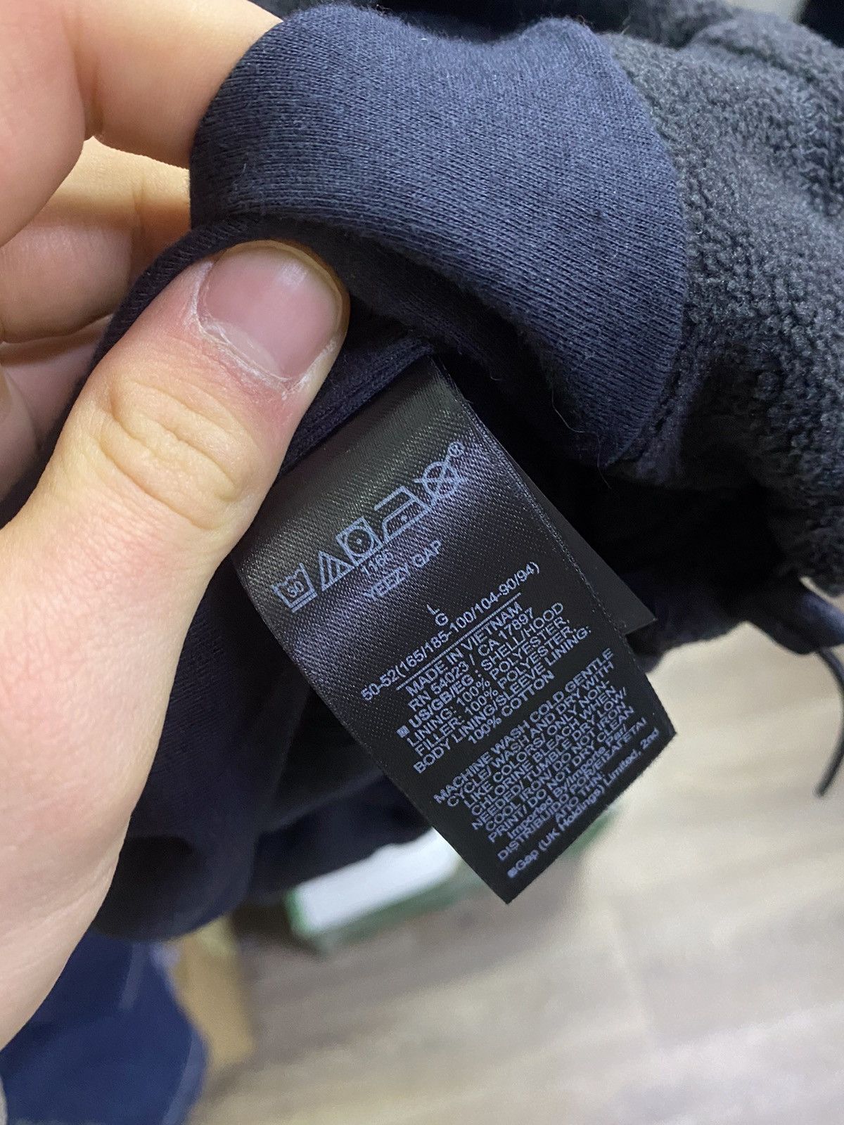 Gap × Yeezy Yeezy Gap Polar Fleece Padded Hoodie by Balenciaga Size US L / EU 52-54 / 3 - 12 Thumbnail