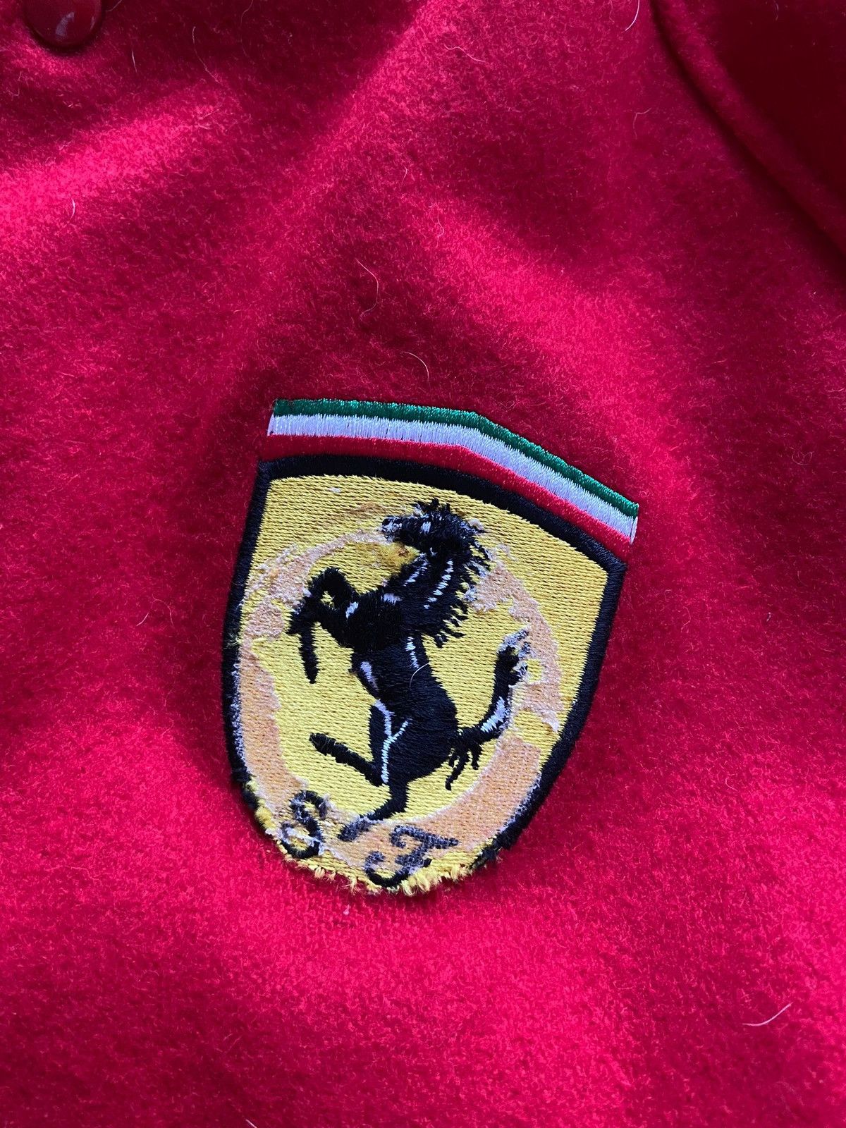 Vintage Vintage Ferrari Bomber Jacke 1996 Drake Size US L / EU 52-54 / 3 - 3 Thumbnail