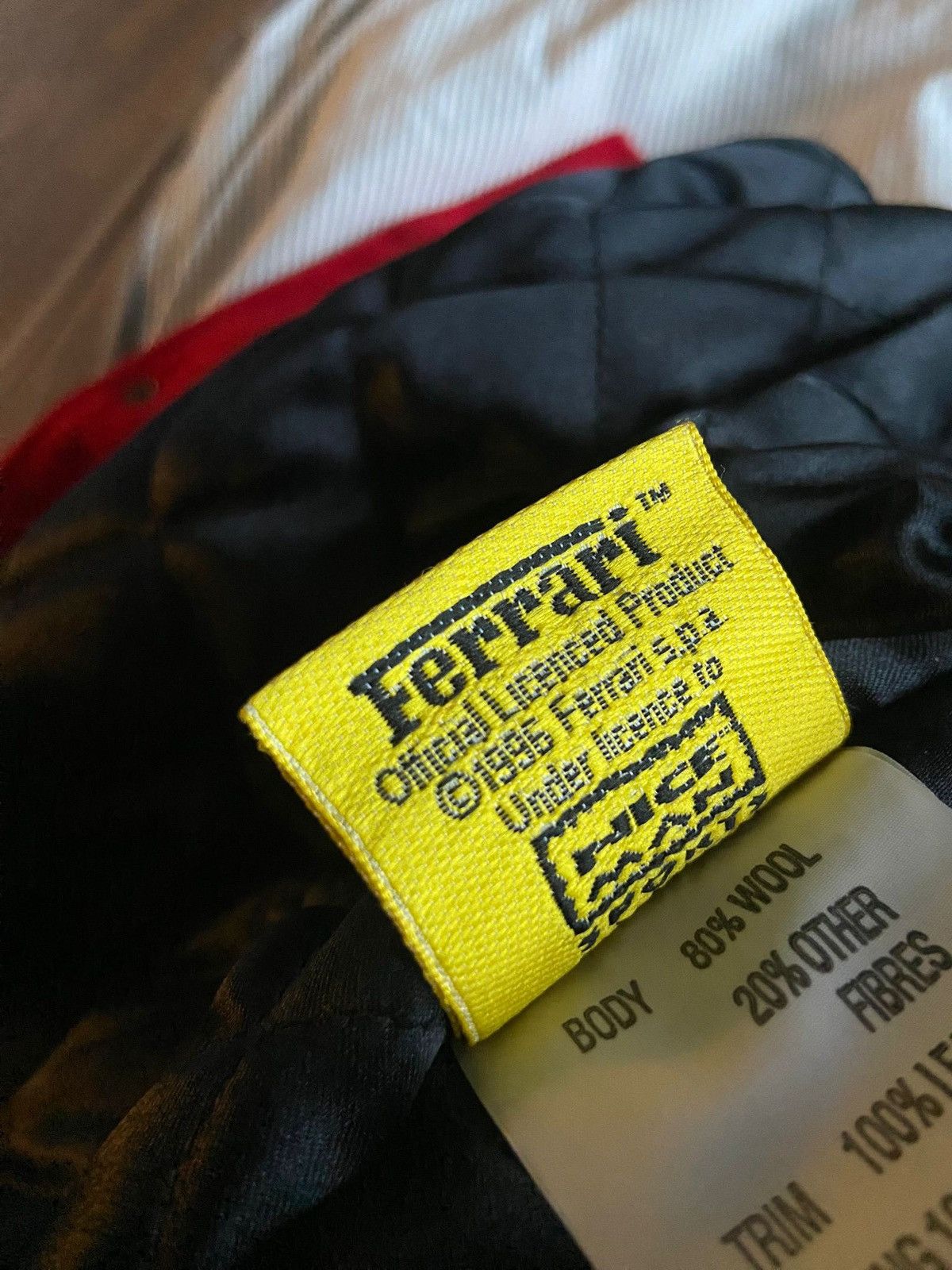 Vintage Vintage Ferrari Bomber Jacke 1996 Drake Size US L / EU 52-54 / 3 - 6 Thumbnail