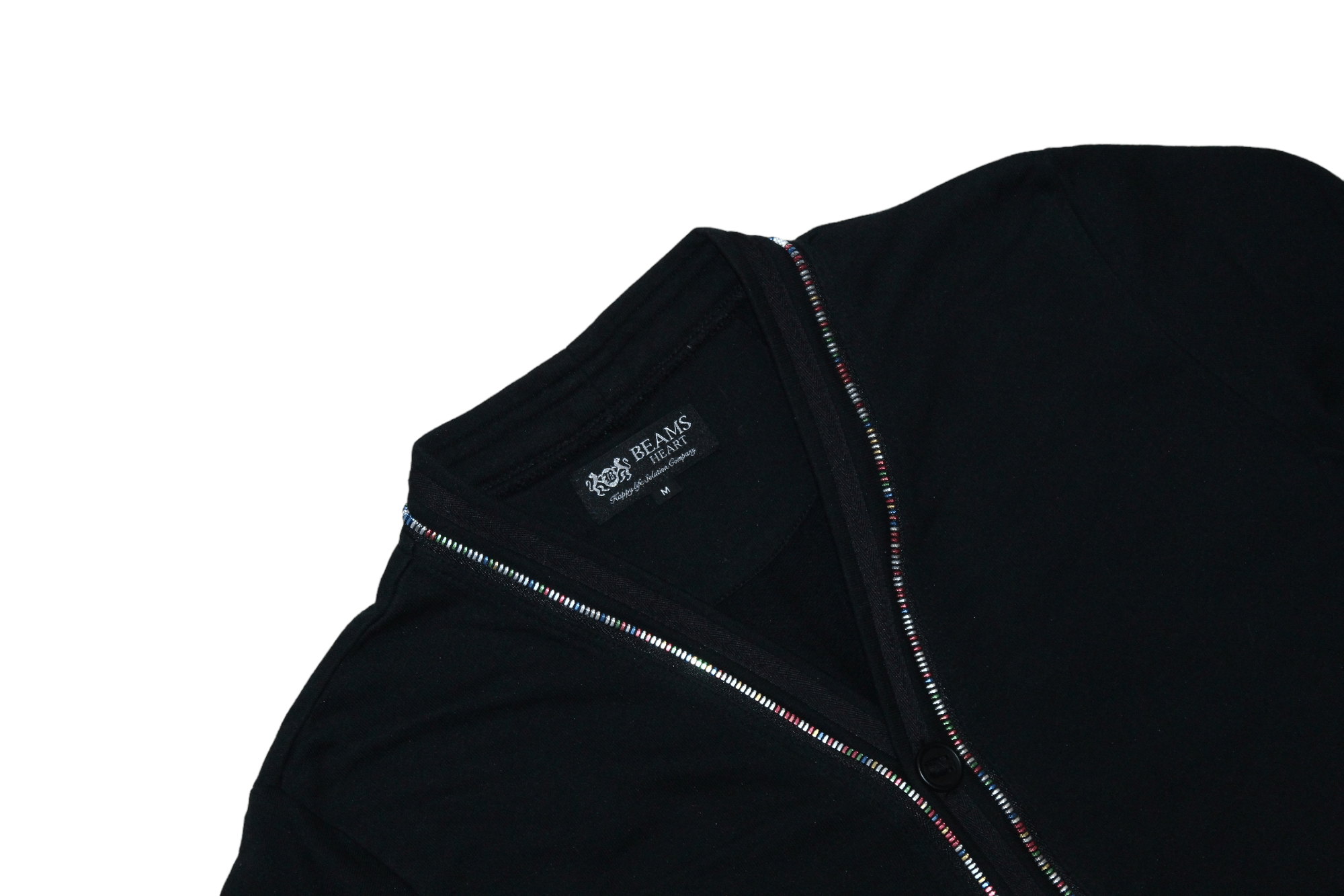 Beams Plus VTG Beams Heart Buttons Up multicolor zipper Cardigan Size US M / EU 48-50 / 2 - 12 Thumbnail