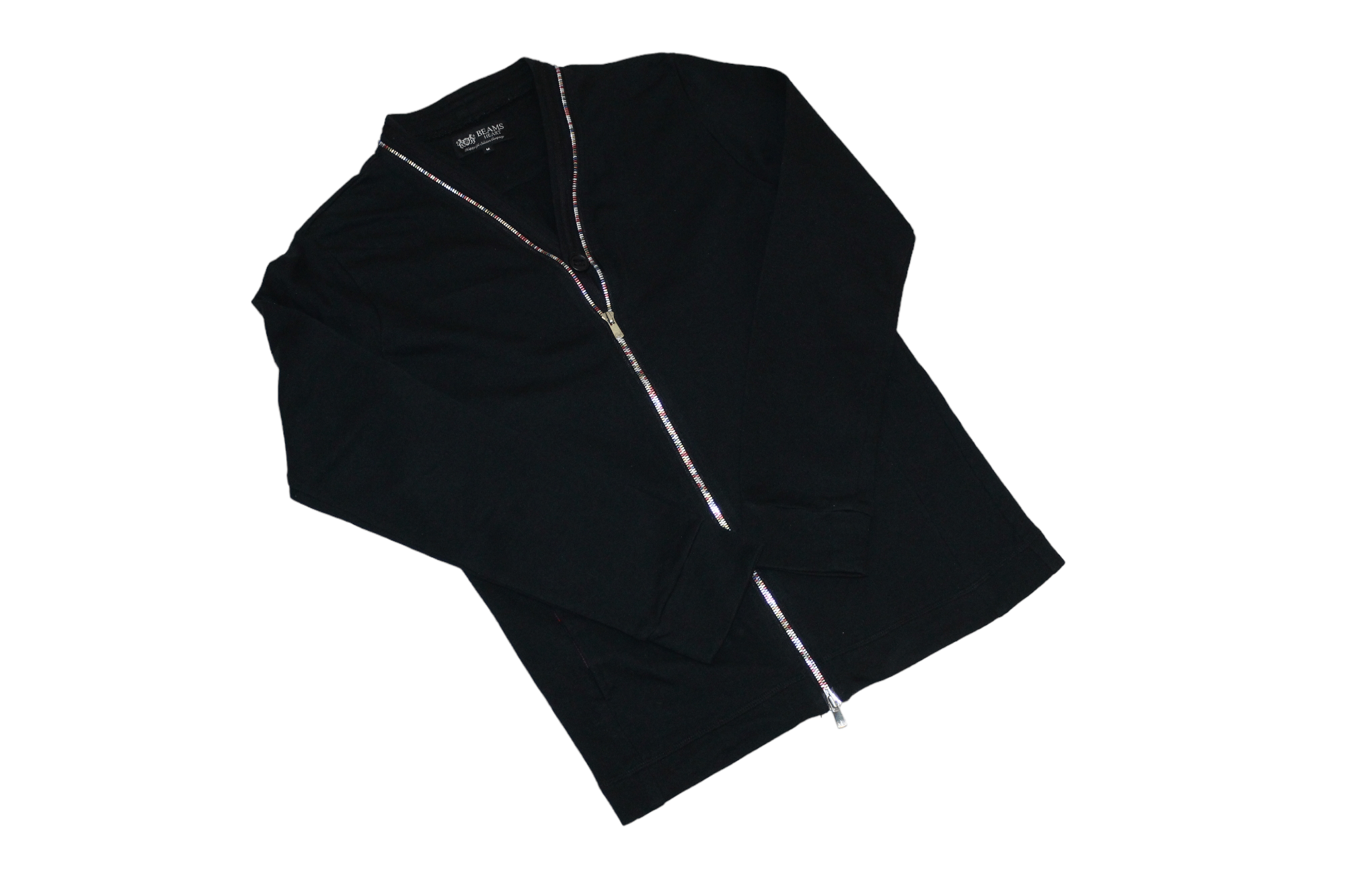 Beams Plus VTG Beams Heart Buttons Up multicolor zipper Cardigan Size US M / EU 48-50 / 2 - 4 Thumbnail