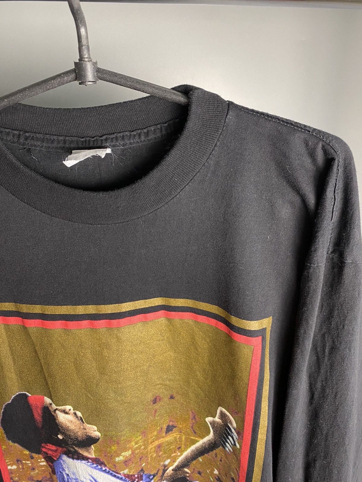 Band Tees × Jimi Hendrix × Vintage Vintage 1994 Jimi Hendrix Woodstock Shirt Size US XL / EU 56 / 4 - 4 Thumbnail