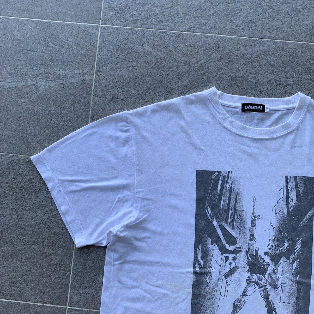 Anime × Japanese Brand vintage anima japan GUNDAM t shirt spell out big design.. Size US XL / EU 56 / 4 - 3 Thumbnail