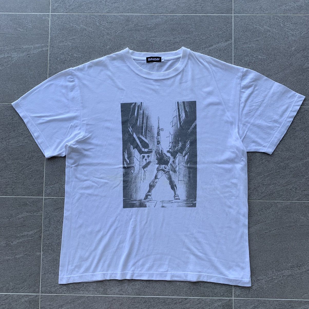 Anime × Japanese Brand vintage anima japan GUNDAM t shirt spell out big design.. Size US XL / EU 56 / 4 - 1 Thumbnail