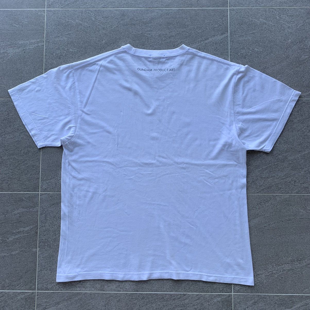 Anime × Japanese Brand vintage anima japan GUNDAM t shirt spell out big design.. Size US XL / EU 56 / 4 - 7 Thumbnail