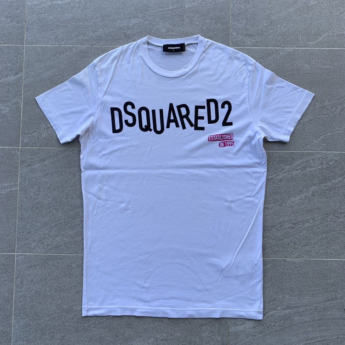 Dsquared2 DSQUARED2 t shirt spell out big logo.. Size US L / EU 52-54 / 3 - 1 Thumbnail