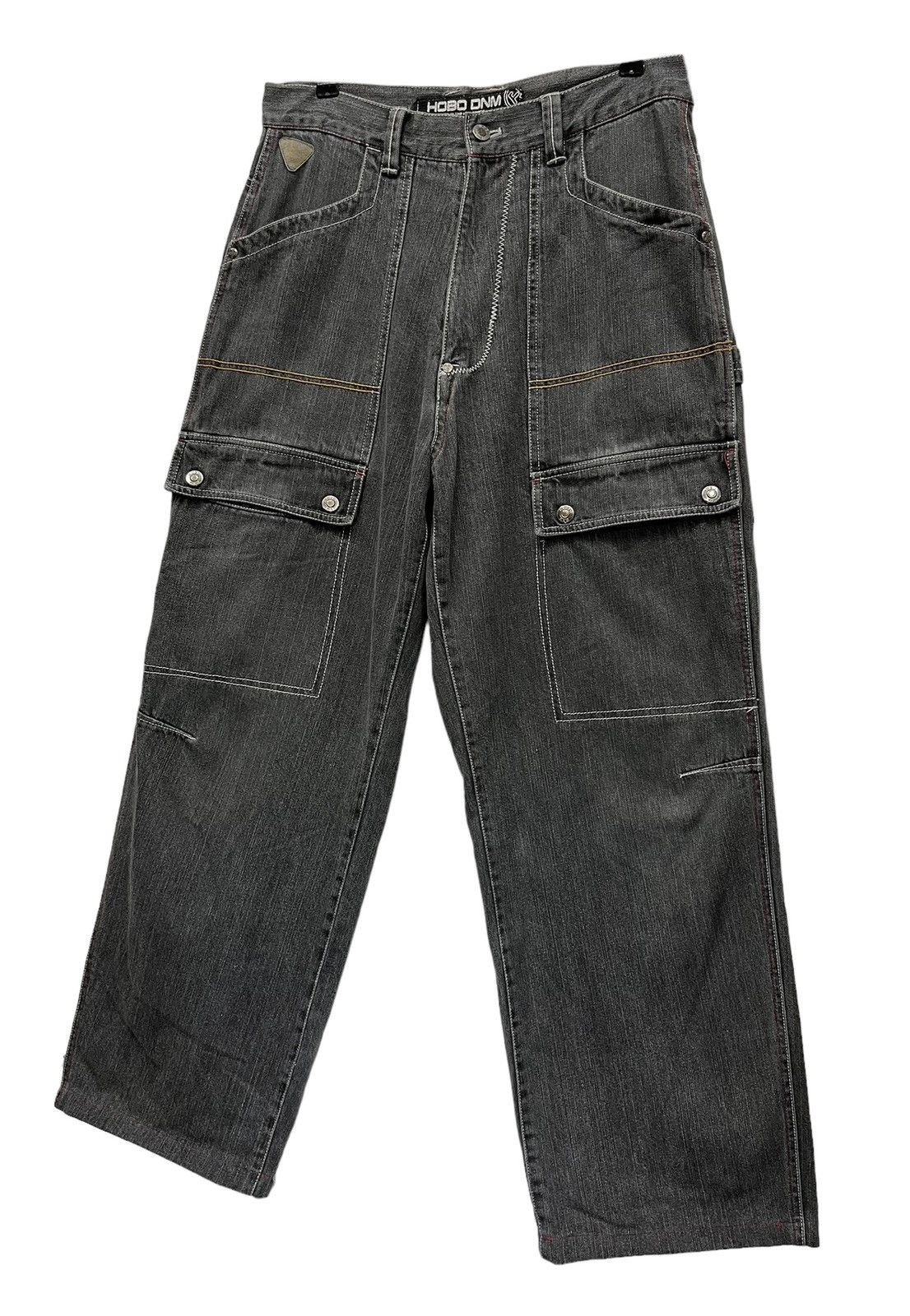 HOBO JAPAN Multi-pocket Carpenter Cargo Baggy Hip Hop Denim