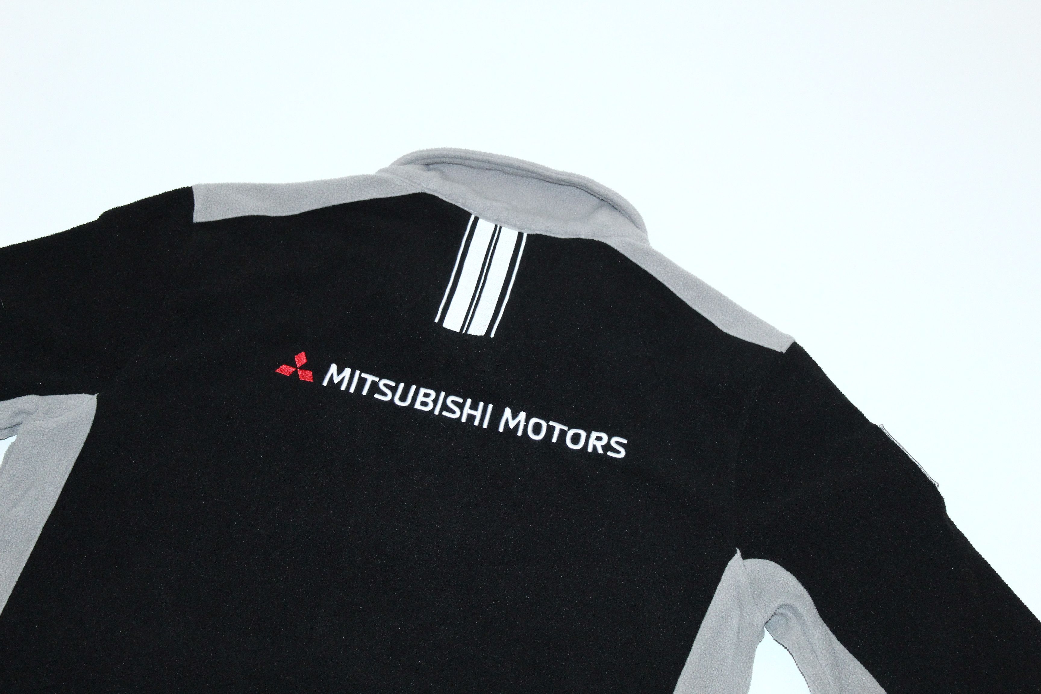 Japanese Brand Mitsubishi Motors Japan Full Zip Polar Fleece Jacket Size US L / EU 52-54 / 3 - 10 Thumbnail