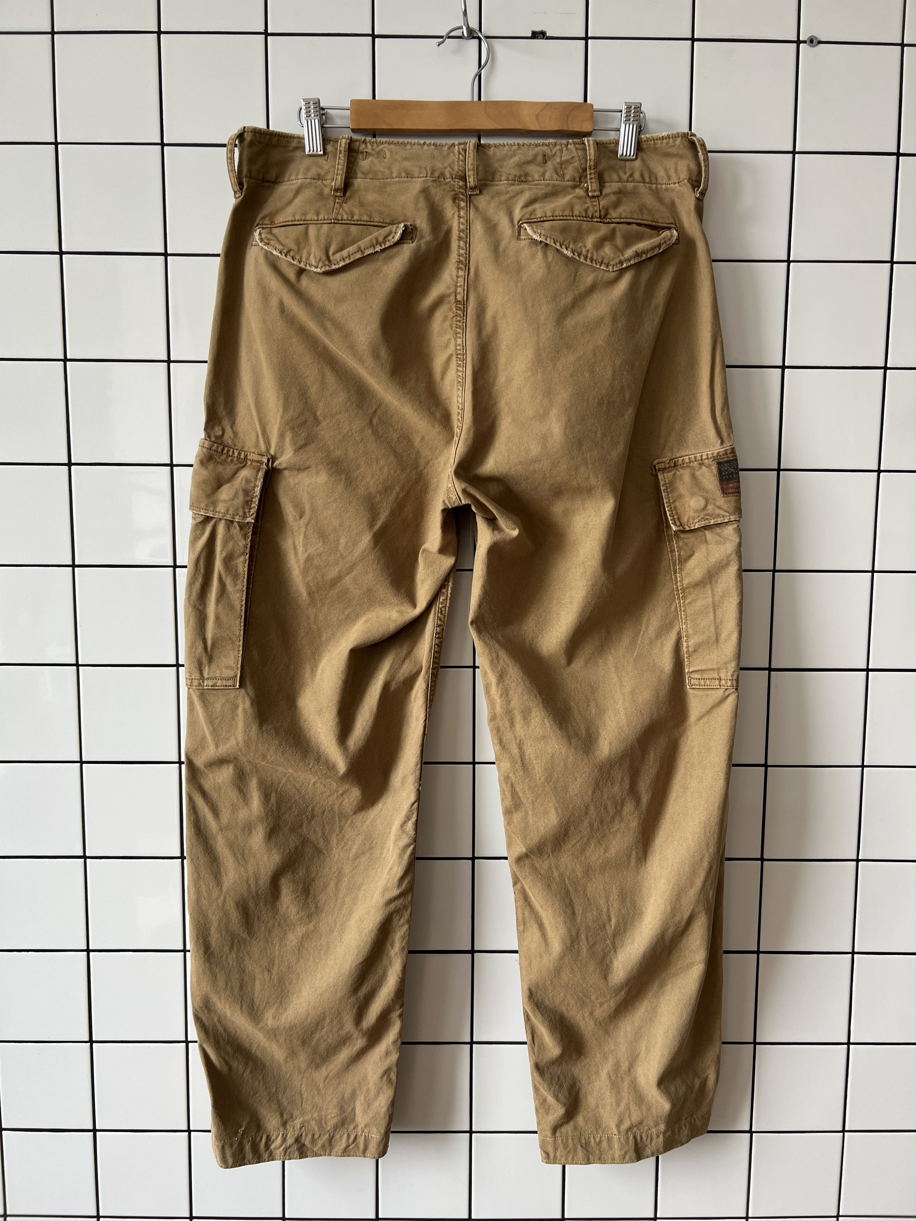 Denim & Supply Ralph Lauren × Polo Ralph Lauren DENIM SUPPLY RALPH LAUREN Cargo Pants Army Vintage A8457 Size US 34 / EU 50 - 10 Thumbnail