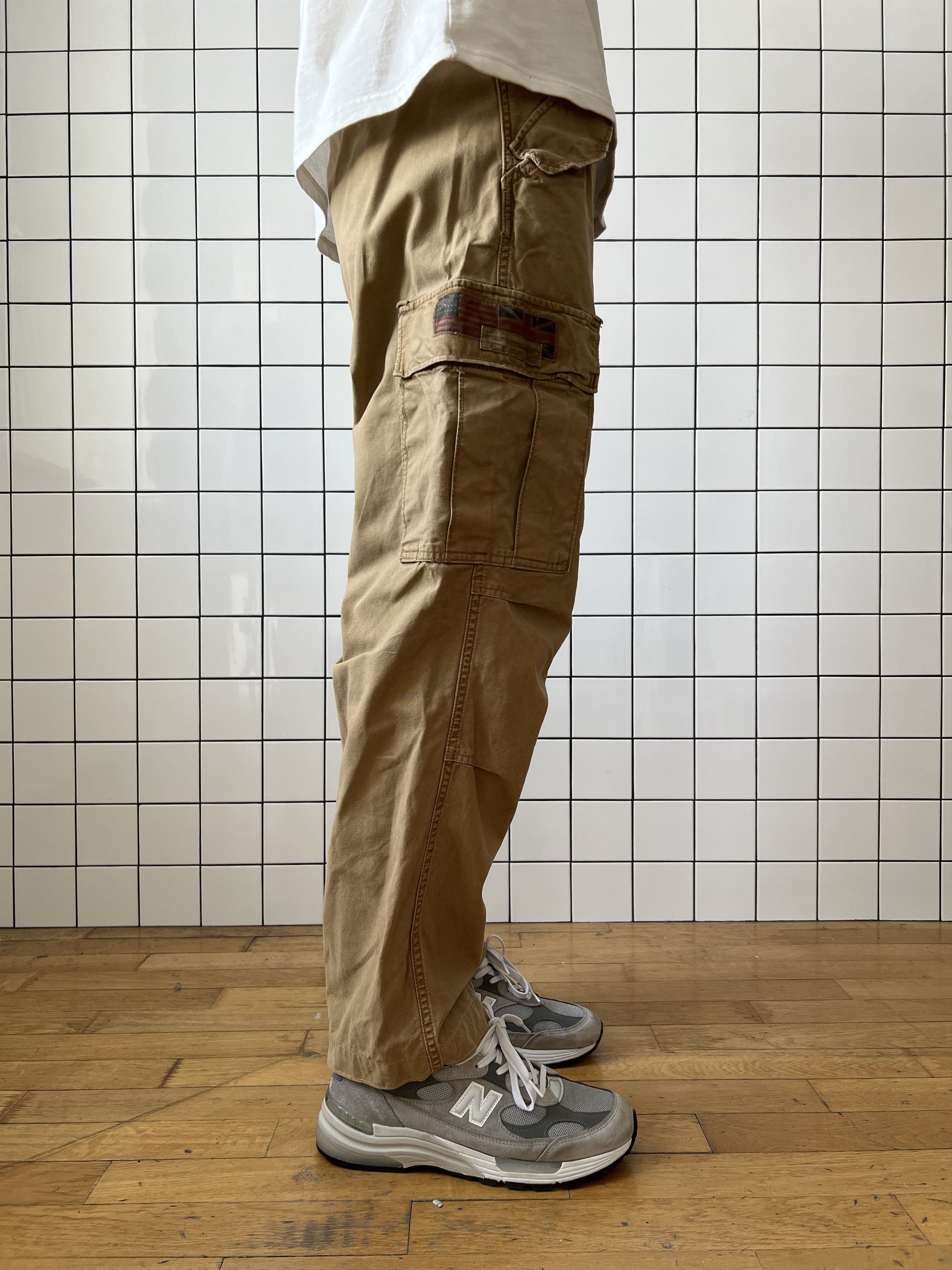 Denim & Supply Ralph Lauren × Polo Ralph Lauren DENIM SUPPLY RALPH LAUREN Cargo Pants Army Vintage A8457 Size US 34 / EU 50 - 3 Thumbnail