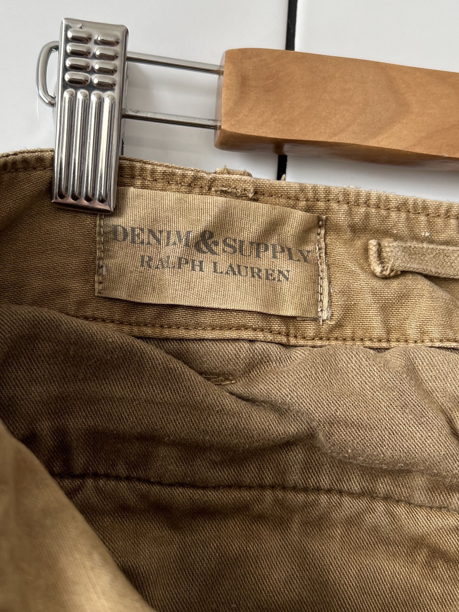Denim & Supply Ralph Lauren × Polo Ralph Lauren DENIM SUPPLY RALPH LAUREN Cargo Pants Army Vintage A8457 Size US 34 / EU 50 - 13 Thumbnail