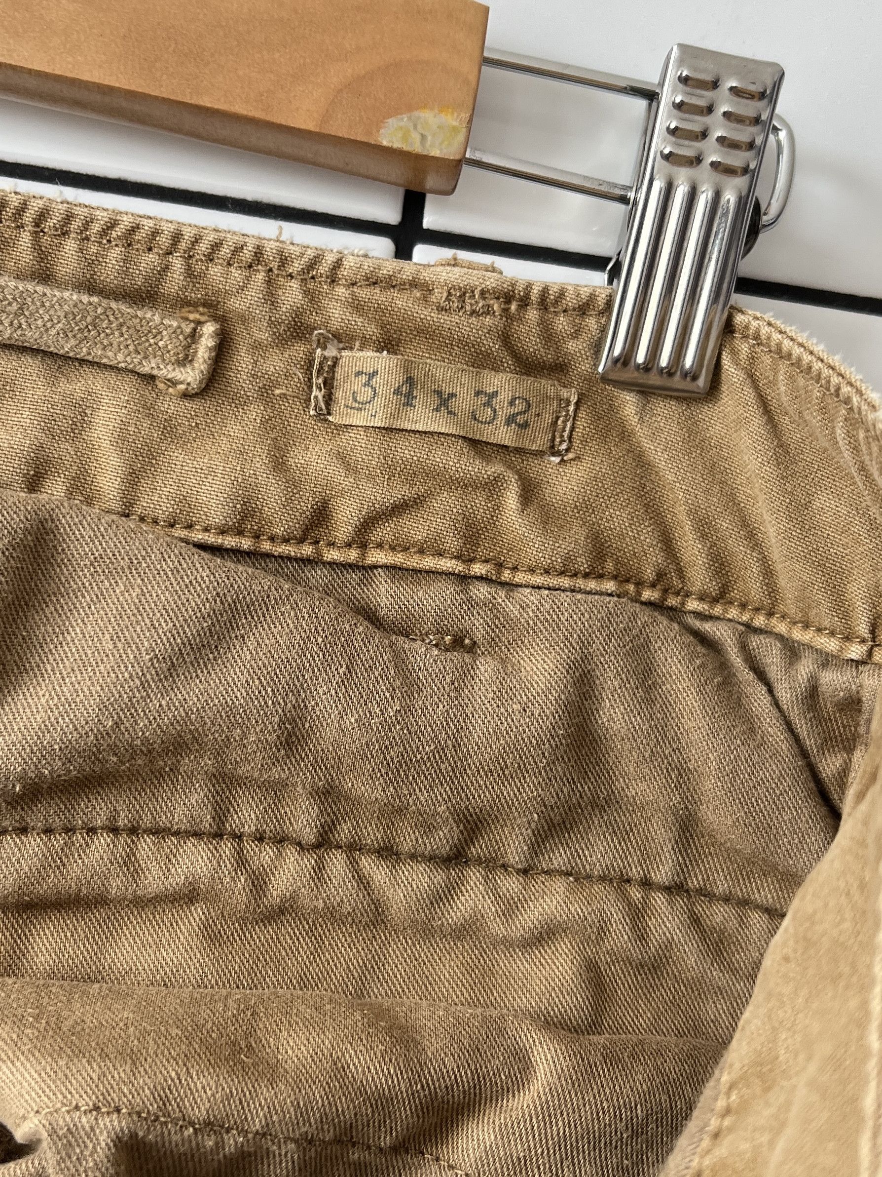 Denim & Supply Ralph Lauren × Polo Ralph Lauren DENIM SUPPLY RALPH LAUREN Cargo Pants Army Vintage A8457 Size US 34 / EU 50 - 14 Thumbnail
