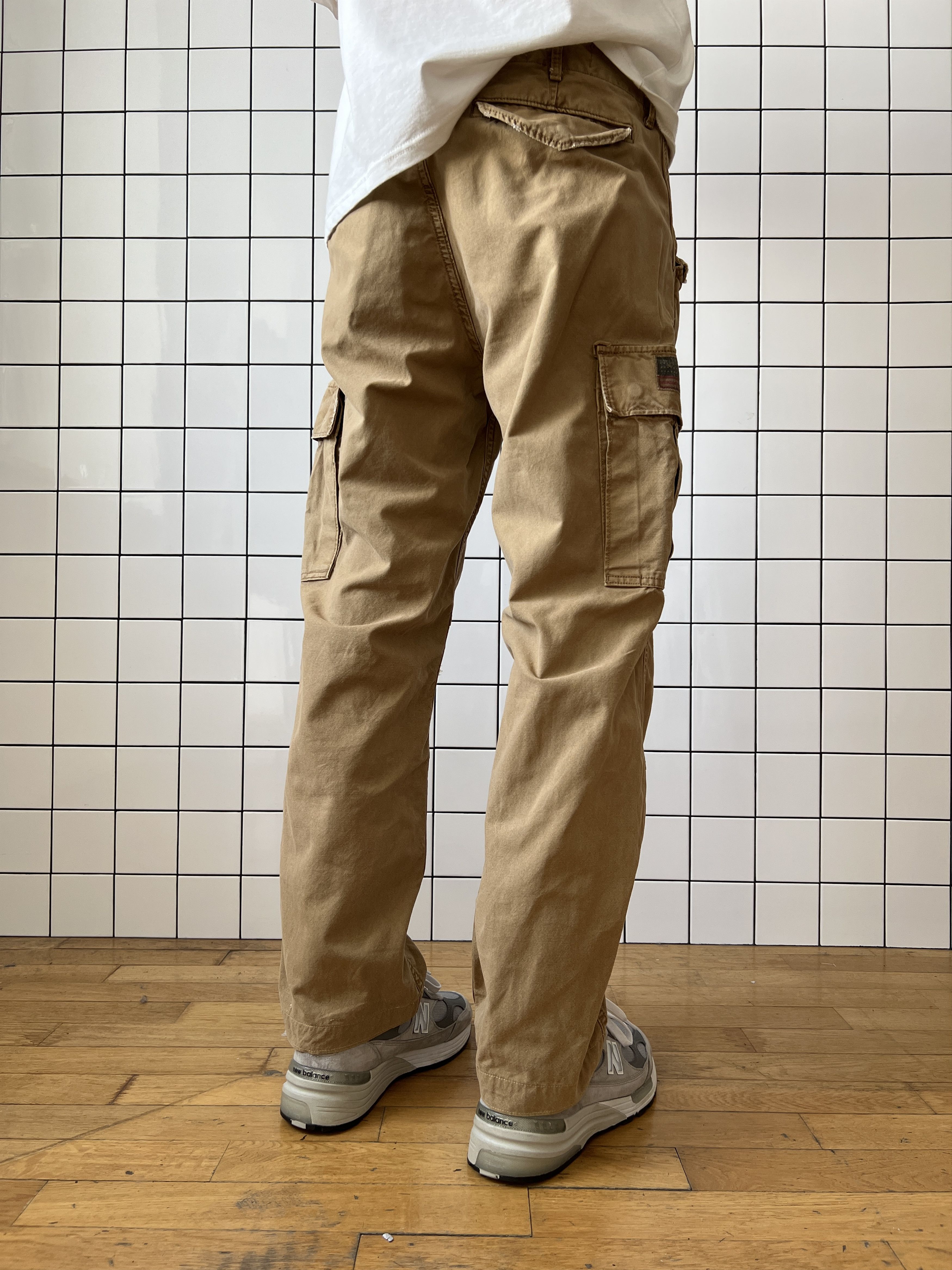 Denim & Supply Ralph Lauren × Polo Ralph Lauren DENIM SUPPLY RALPH LAUREN Cargo Pants Army Vintage A8457 Size US 34 / EU 50 - 4 Thumbnail