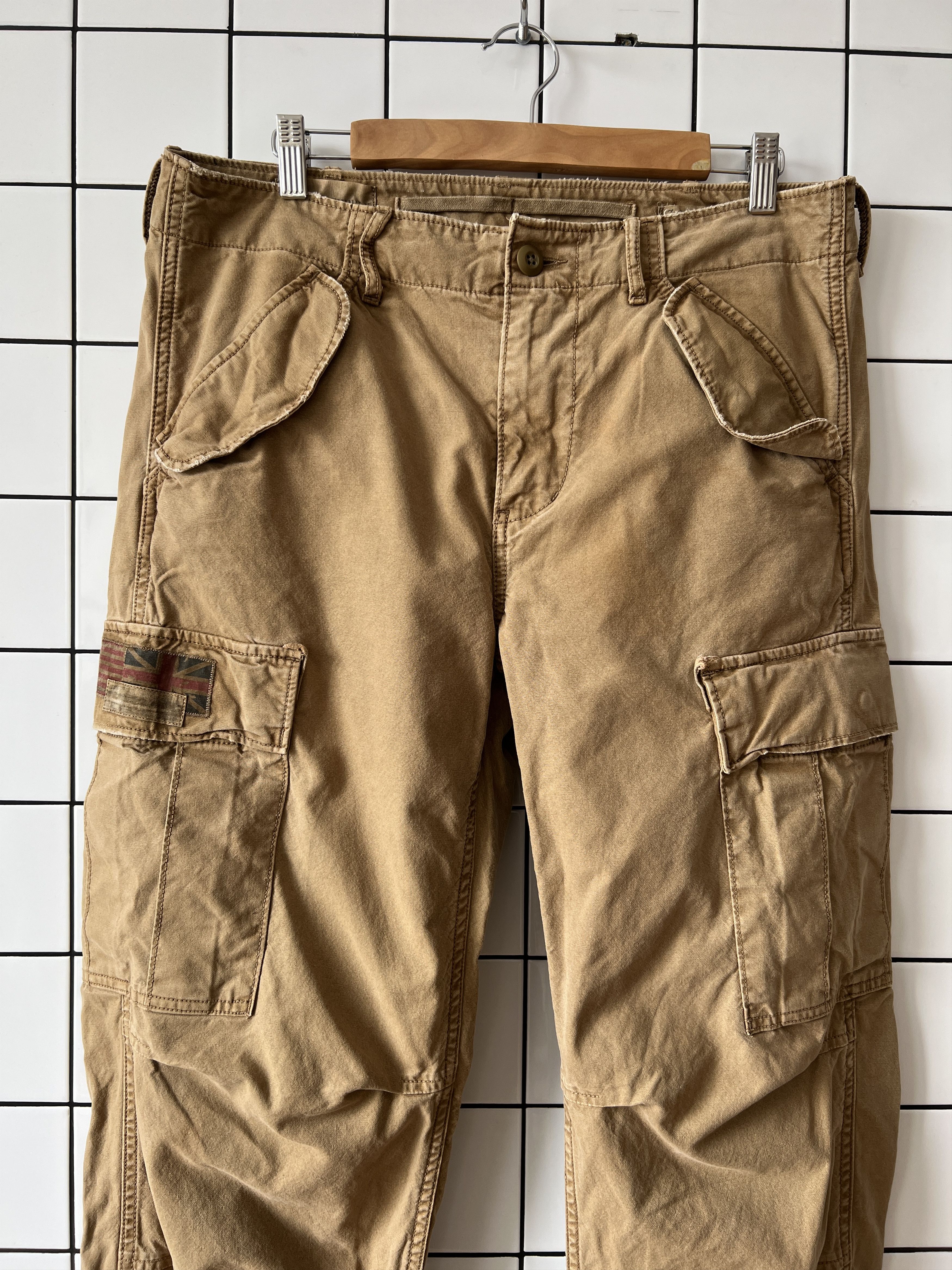 Denim & Supply Ralph Lauren × Polo Ralph Lauren DENIM SUPPLY RALPH LAUREN Cargo Pants Army Vintage A8457 Size US 34 / EU 50 - 7 Thumbnail