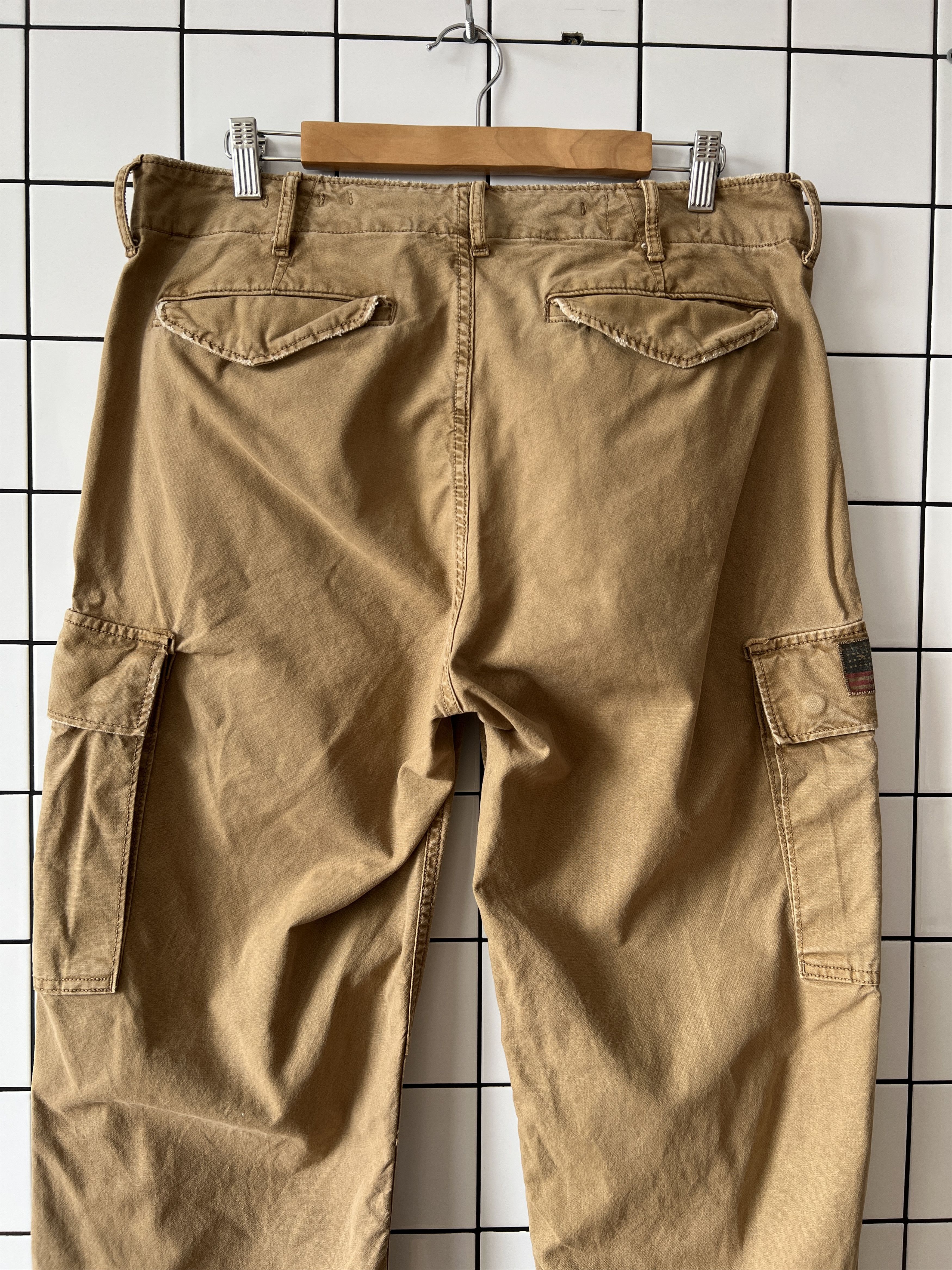Denim & Supply Ralph Lauren × Polo Ralph Lauren DENIM SUPPLY RALPH LAUREN Cargo Pants Army Vintage A8457 Size US 34 / EU 50 - 11 Thumbnail