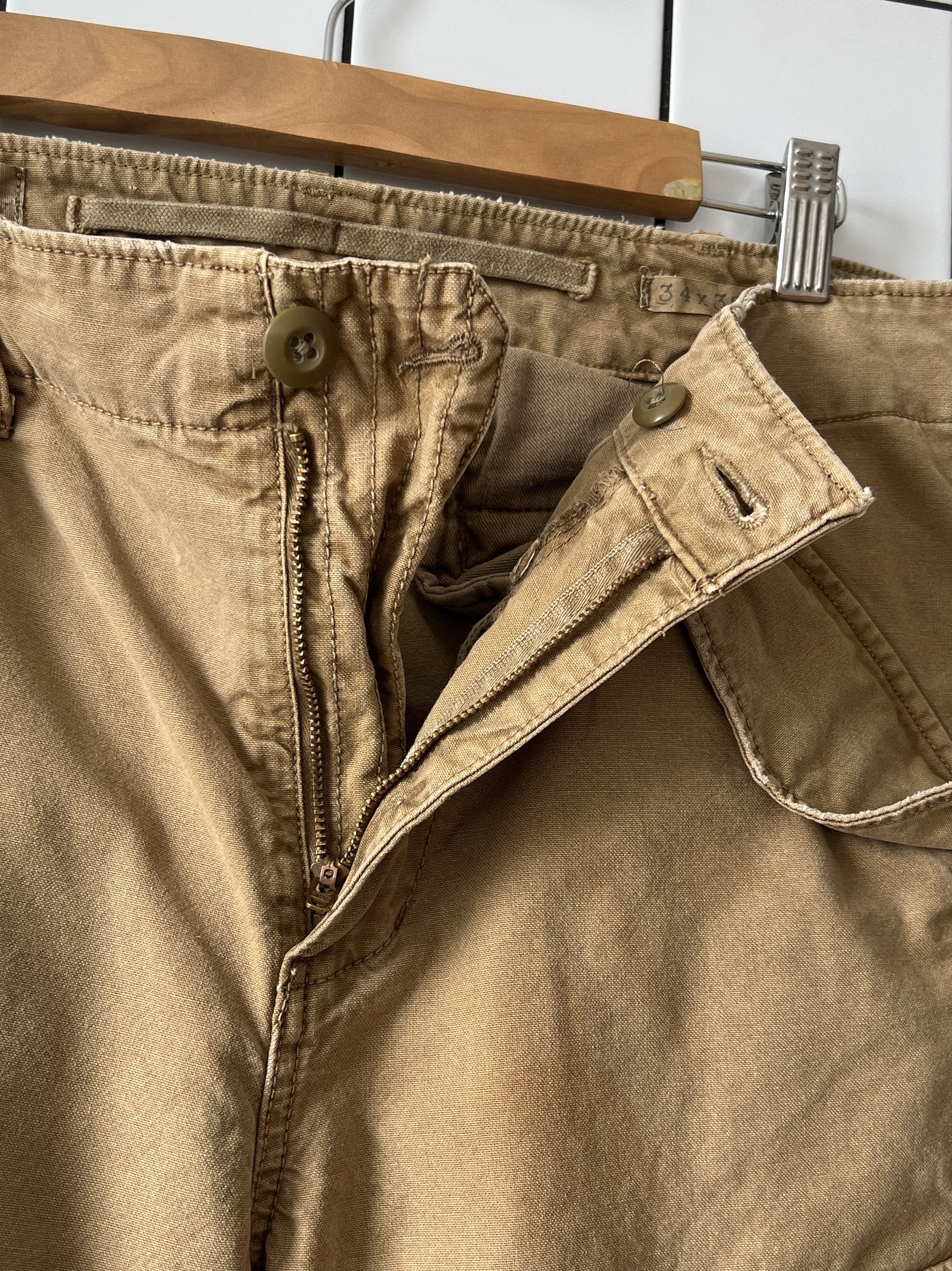 Denim & Supply Ralph Lauren × Polo Ralph Lauren DENIM SUPPLY RALPH LAUREN Cargo Pants Army Vintage A8457 Size US 34 / EU 50 - 12 Thumbnail