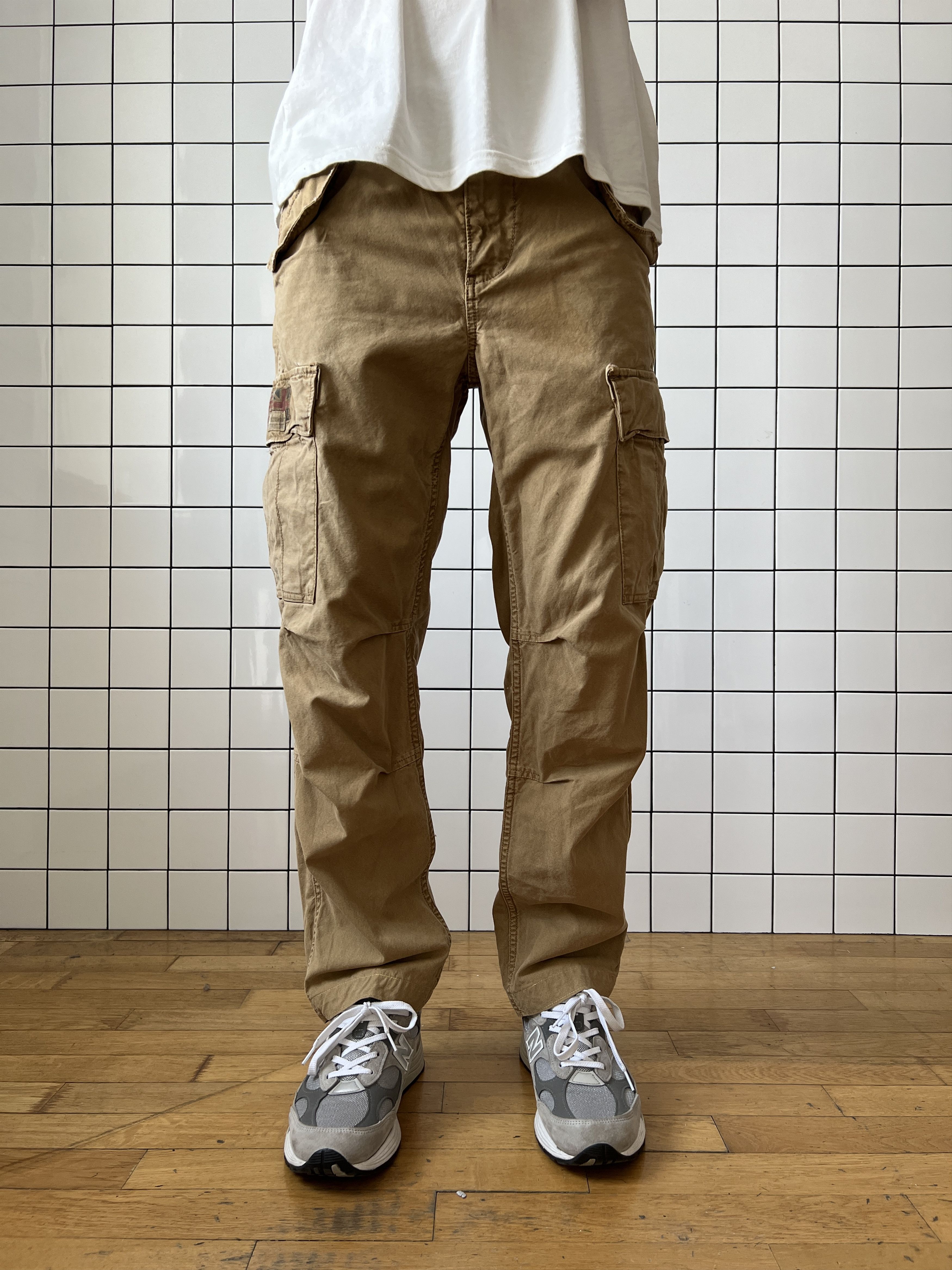 Denim & Supply Ralph Lauren × Polo Ralph Lauren DENIM SUPPLY RALPH LAUREN Cargo Pants Army Vintage A8457 Size US 34 / EU 50 - 2 Thumbnail
