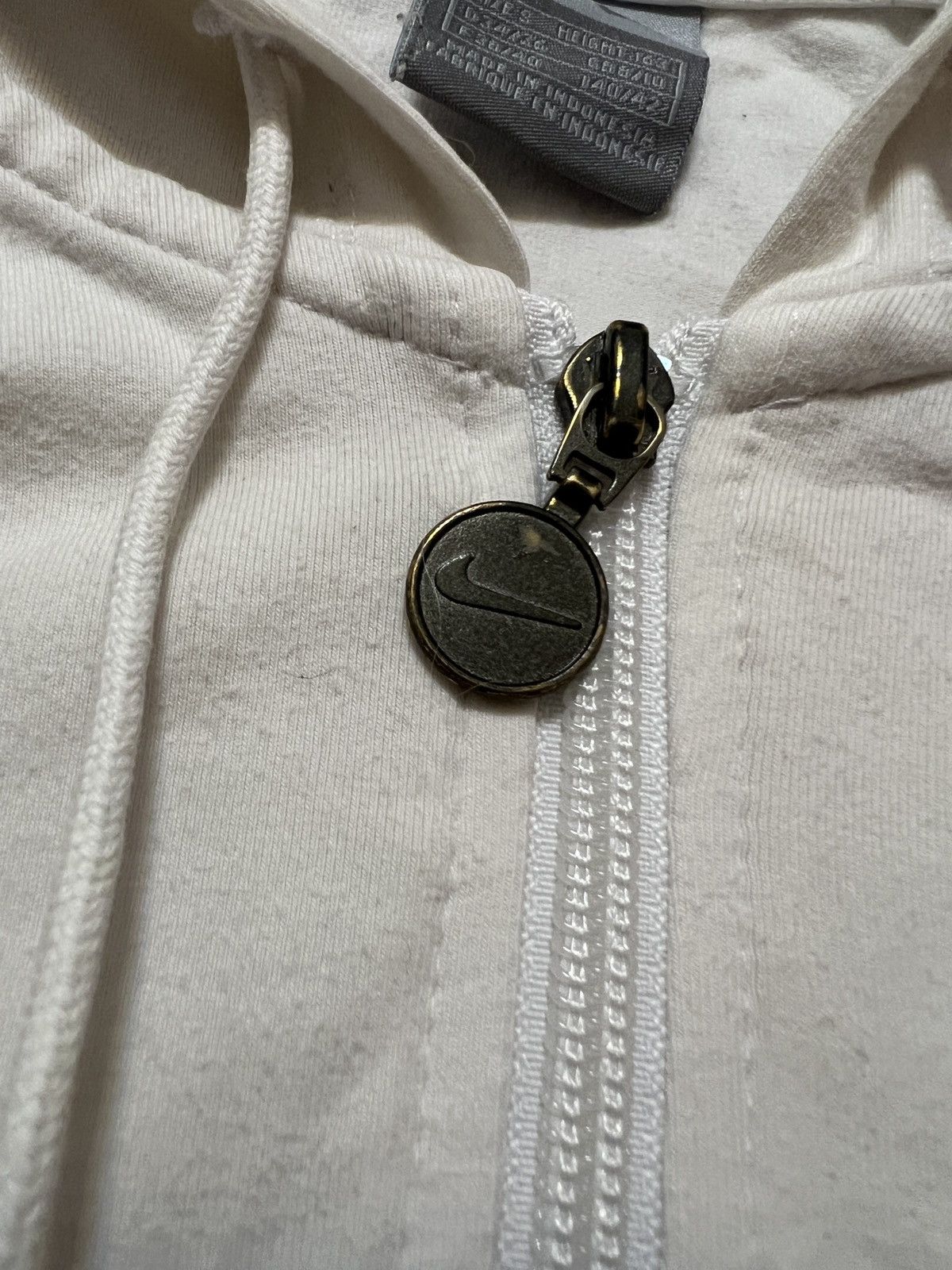 Nike Hoodie Nike vintage central logo central swoosh retro y2k Size S / US 4 / IT 40 - 9 Thumbnail