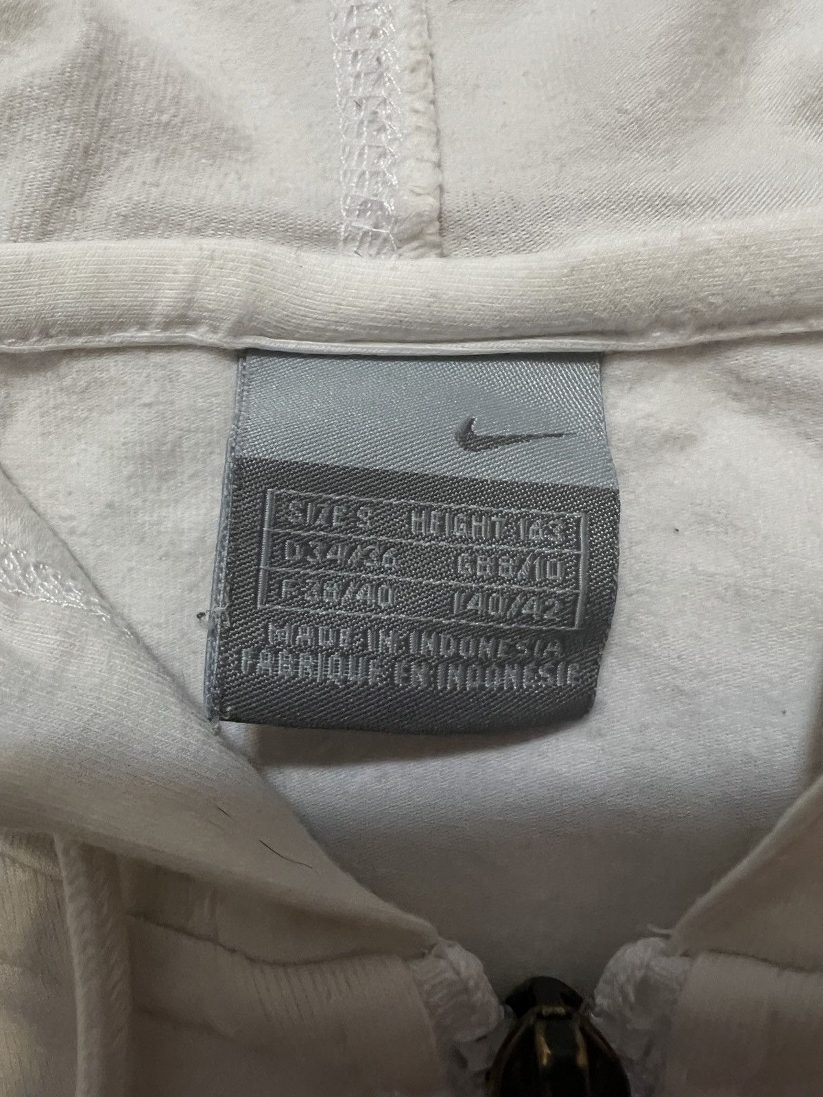 Nike Hoodie Nike vintage central logo central swoosh retro y2k Size S / US 4 / IT 40 - 8 Thumbnail