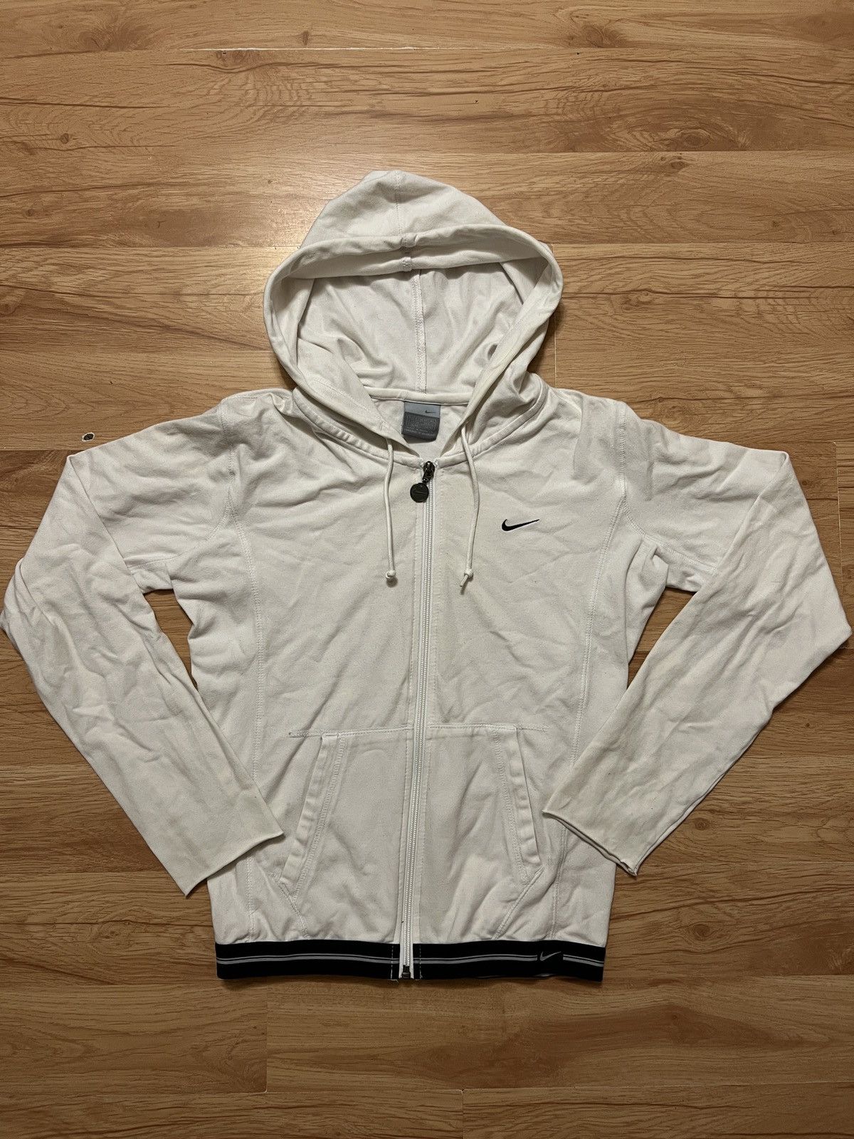 Nike Hoodie Nike vintage central logo central swoosh retro y2k Size S / US 4 / IT 40 - 3 Thumbnail