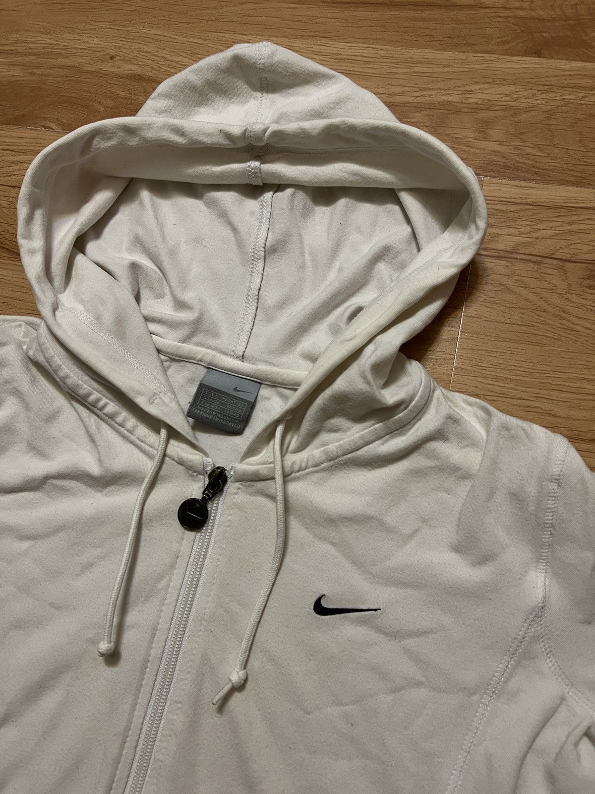 Nike Hoodie Nike vintage central logo central swoosh retro y2k Size S / US 4 / IT 40 - 2 Thumbnail