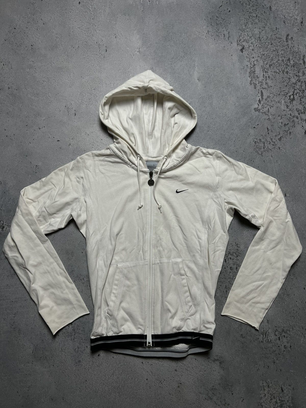 Nike Hoodie Nike vintage central logo central swoosh retro y2k Size S / US 4 / IT 40 - 1 Thumbnail