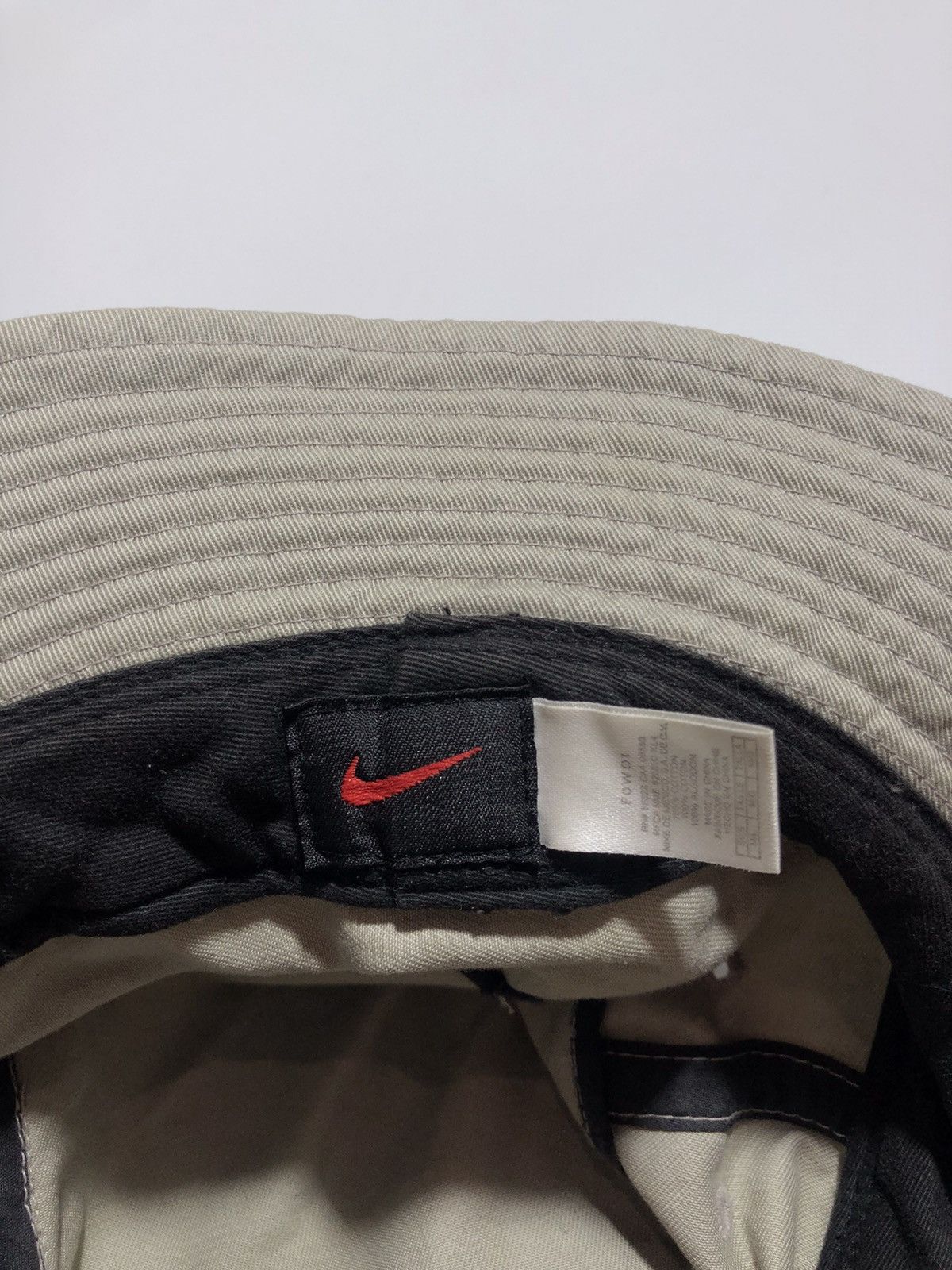 Nike Vintage 90’s Nike Swoosh Bucket Hat Size 34 - 5 Thumbnail