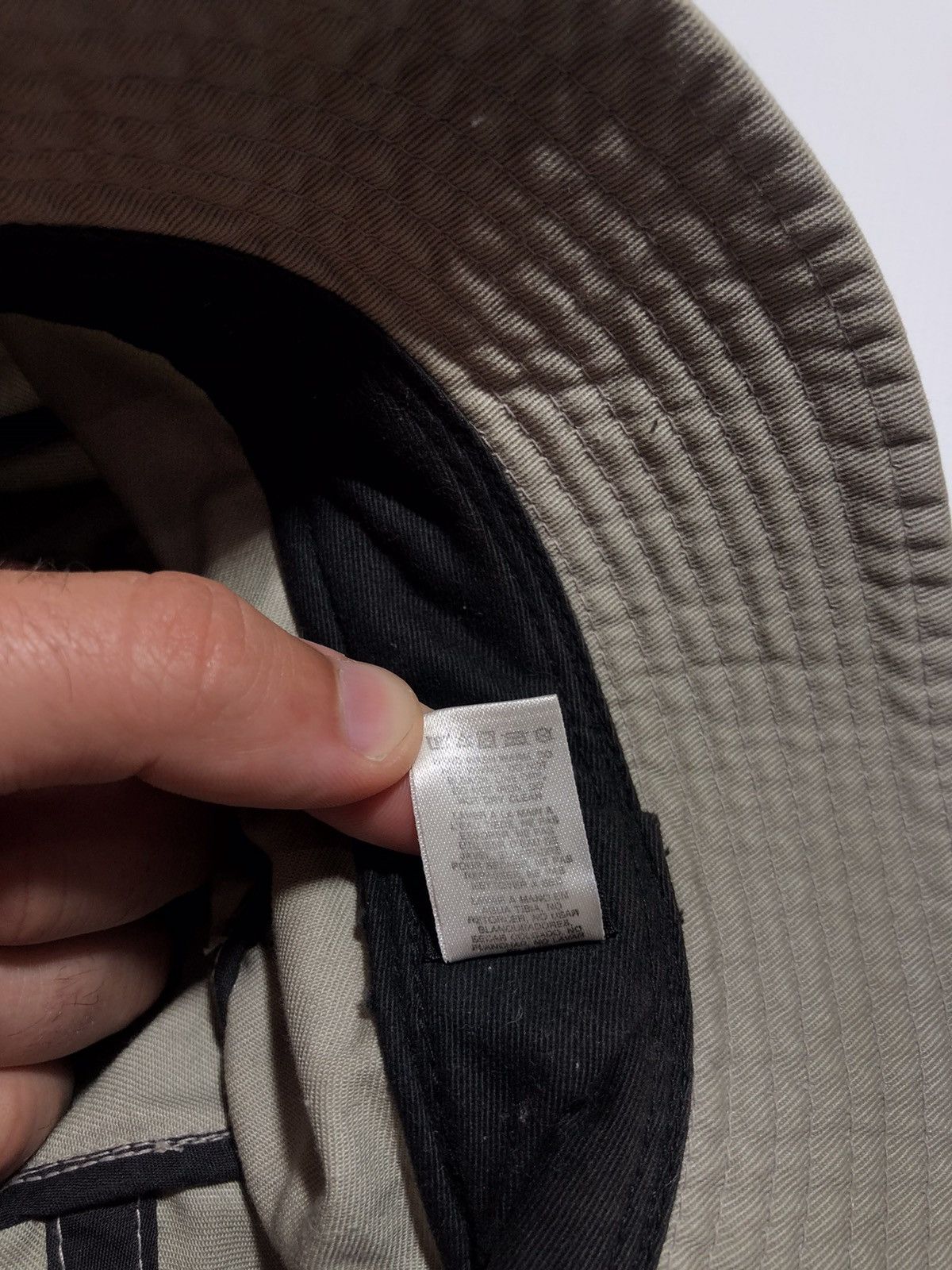 Nike Vintage 90’s Nike Swoosh Bucket Hat Size 34 - 6 Thumbnail