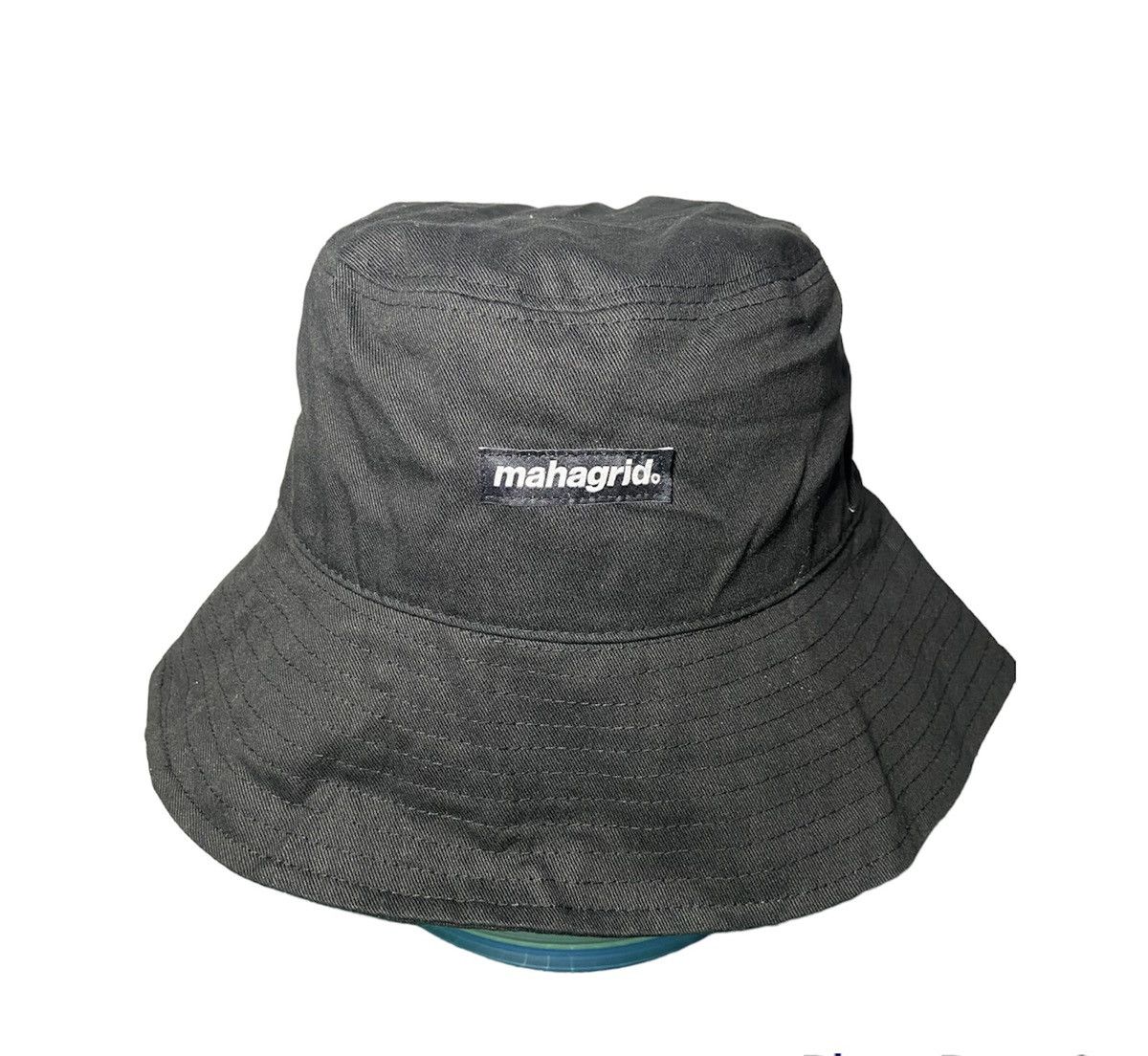 Japanese Brand MAHAGRID BASIC LOGO LONG BUCKET HAT Size ONE SIZE - 5 Thumbnail