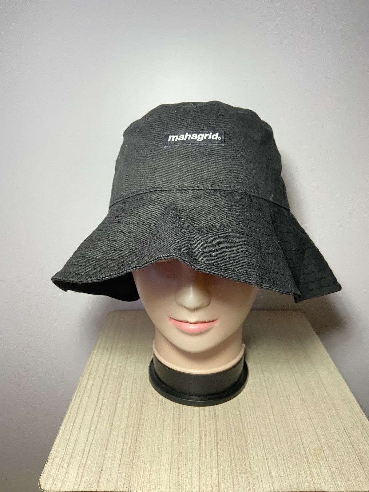 Japanese Brand MAHAGRID BASIC LOGO LONG BUCKET HAT Size ONE SIZE - 1 Thumbnail
