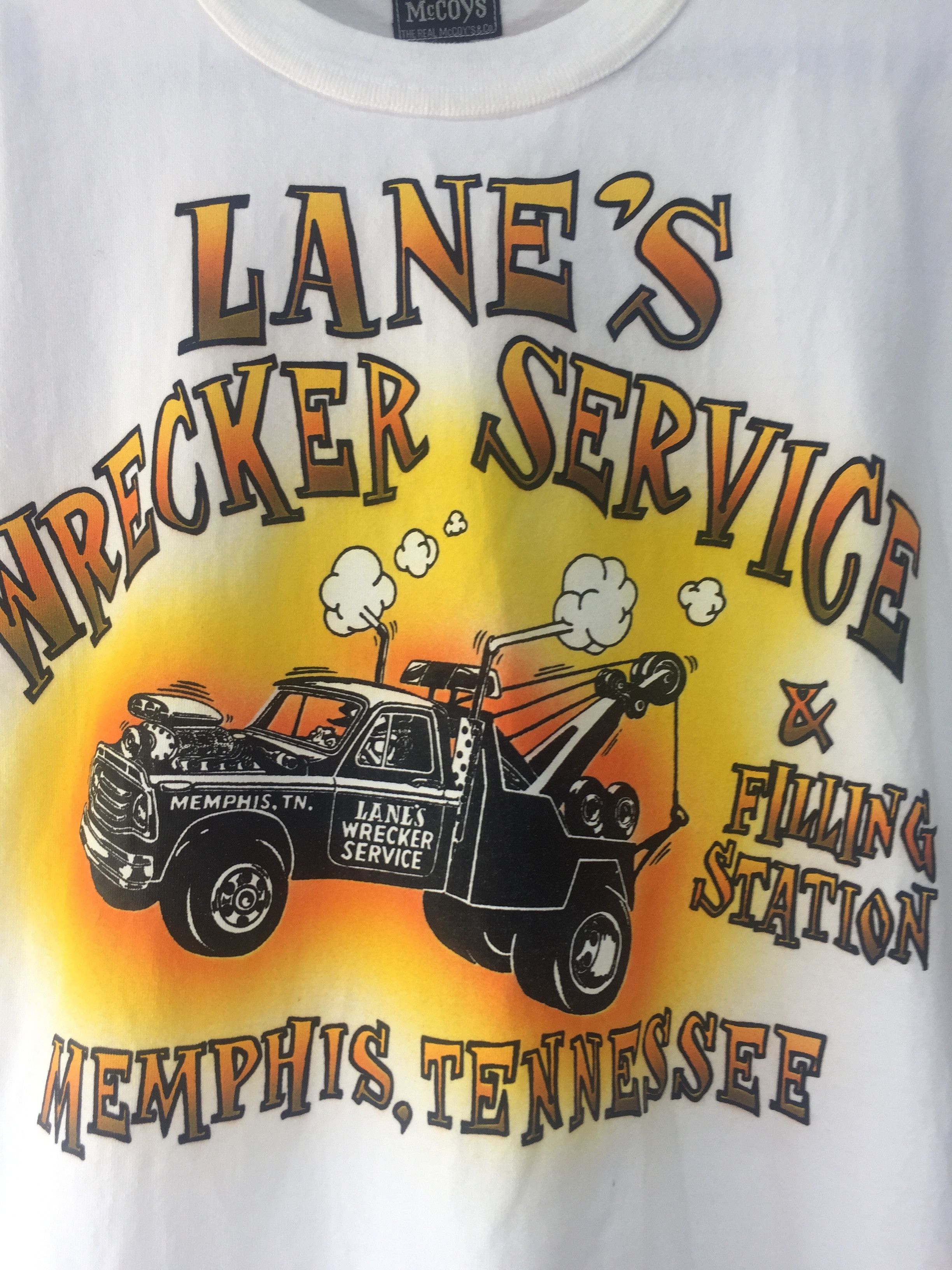 The Real McCoy's MCCOYS LANE WRECKER SHIRT Size US S / EU 44-46 / 1 - 1 Thumbnail