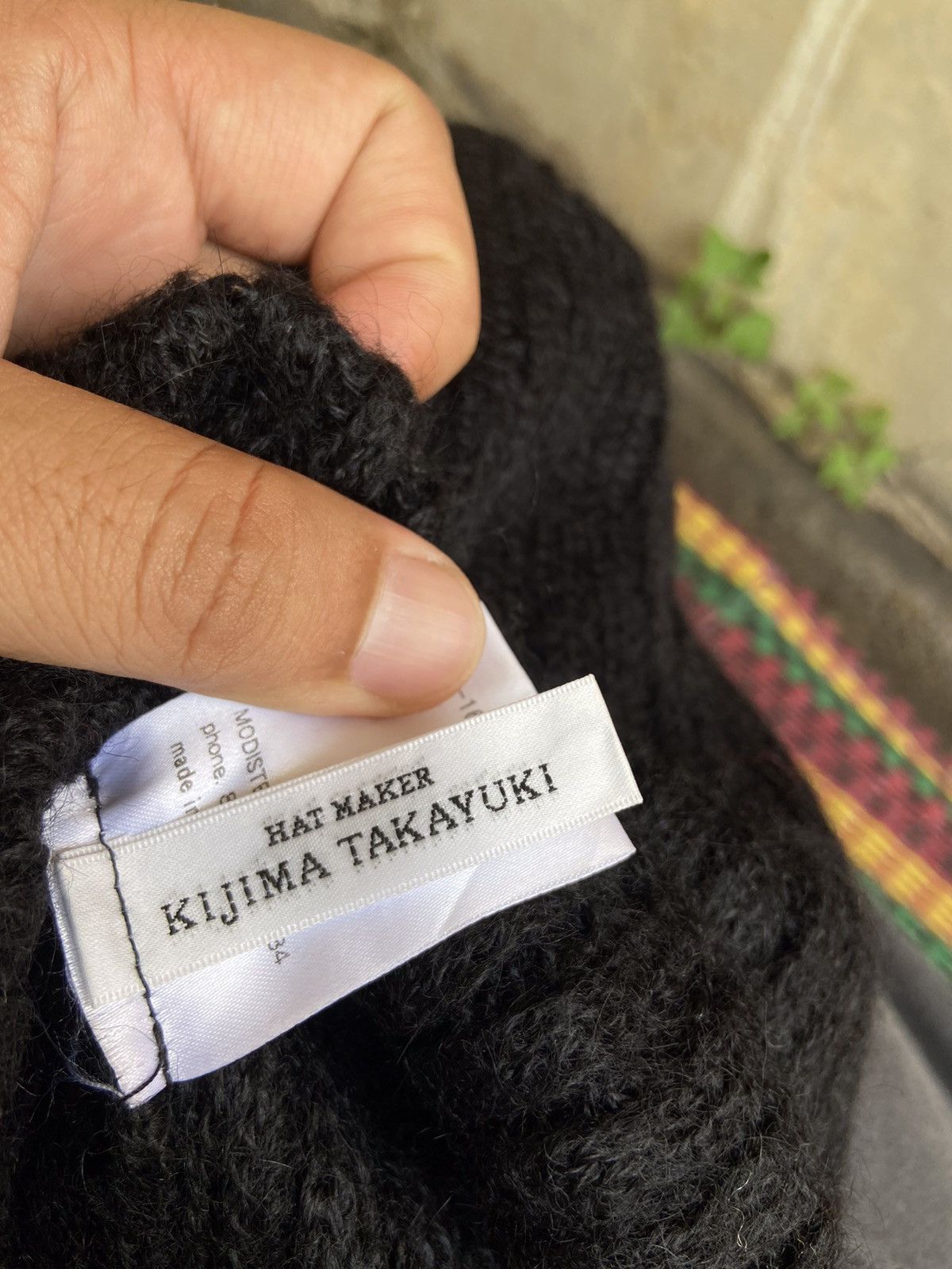 Japanese Brand KIJIMA TAKAYUKI BEANIE HAT Size ONE SIZE - 3 Thumbnail