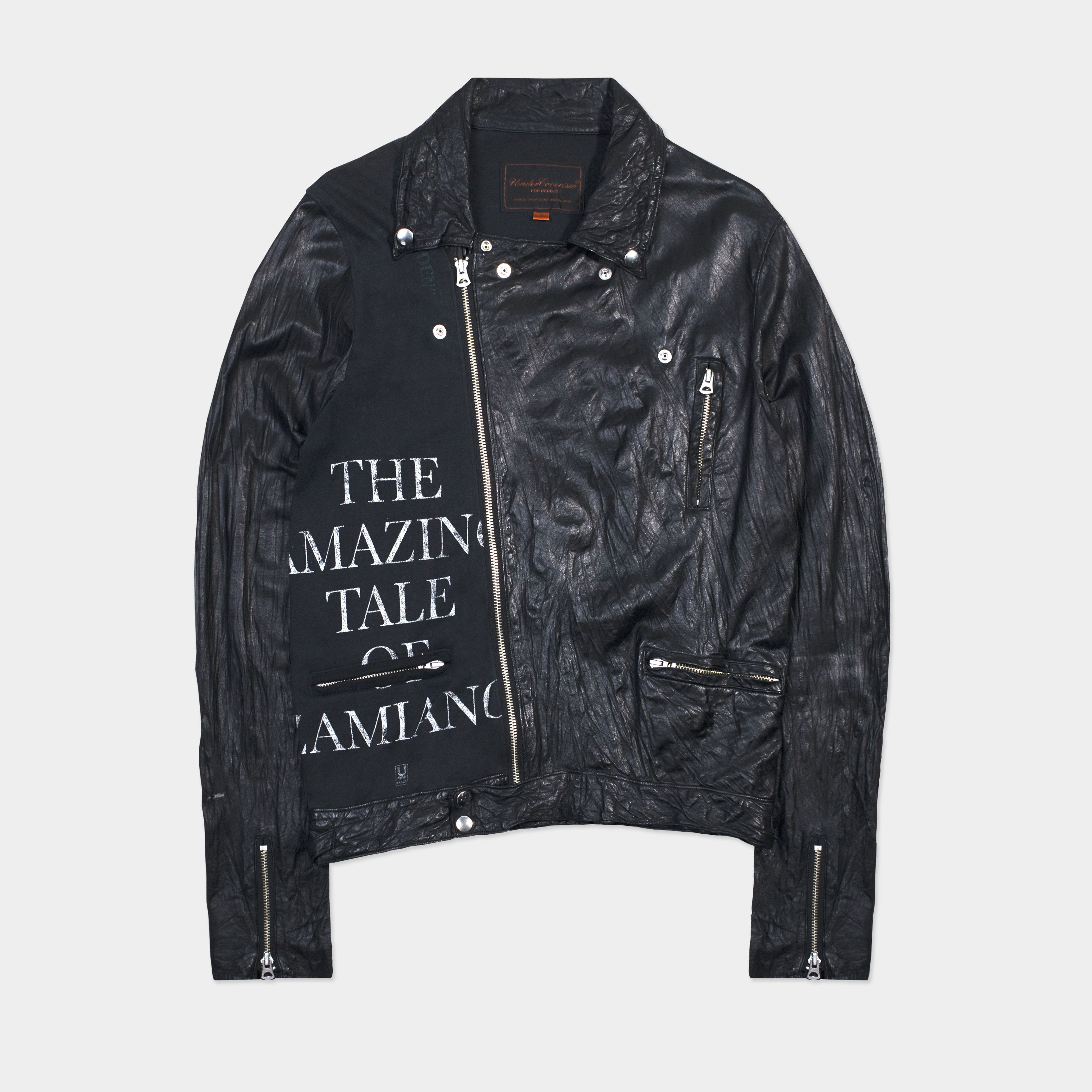 ジャケット・アウター undercoverism leather ridersjacket UNDERCOVER 