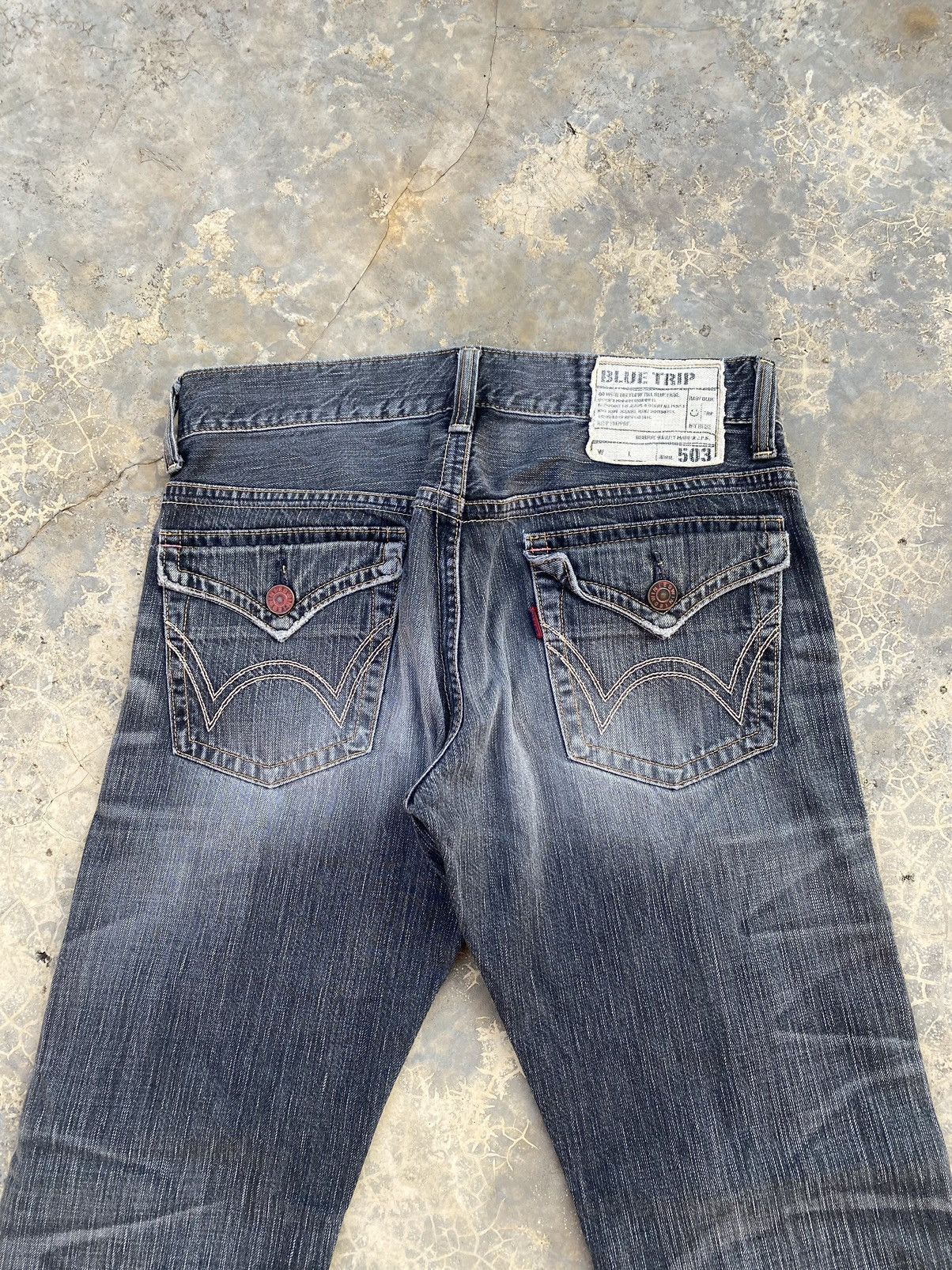 Edwin Vintage Edwin Blue Trip Faded Pant Size US 32 / EU 48 - 6 Thumbnail
