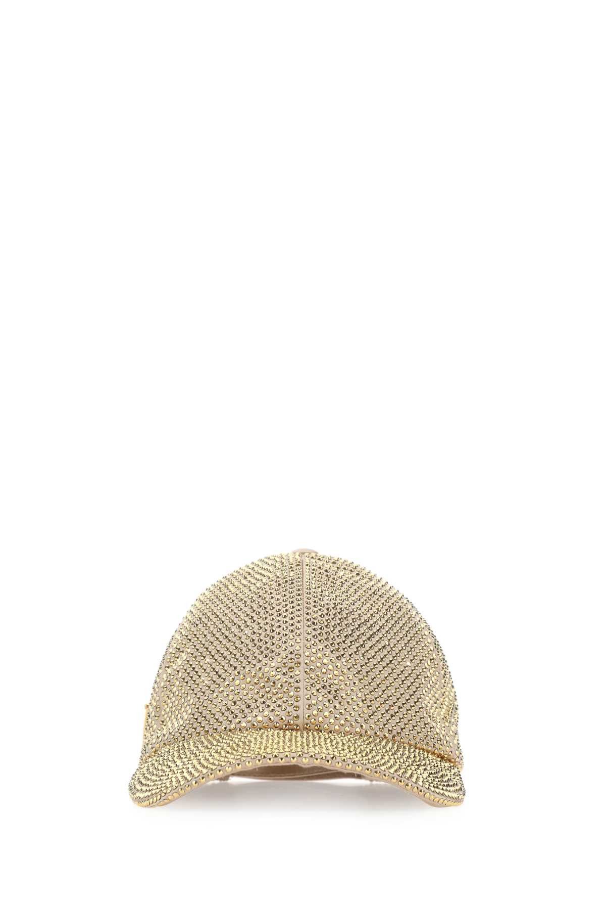 Embellished Duchesse Baseball Cap