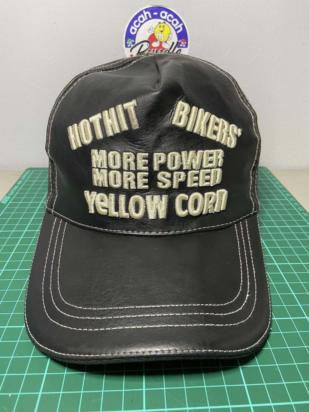 YELLOW CORN YELLOW CORN HAT CAP (PINHOLE) Size ONE SIZE - 1 Thumbnail
