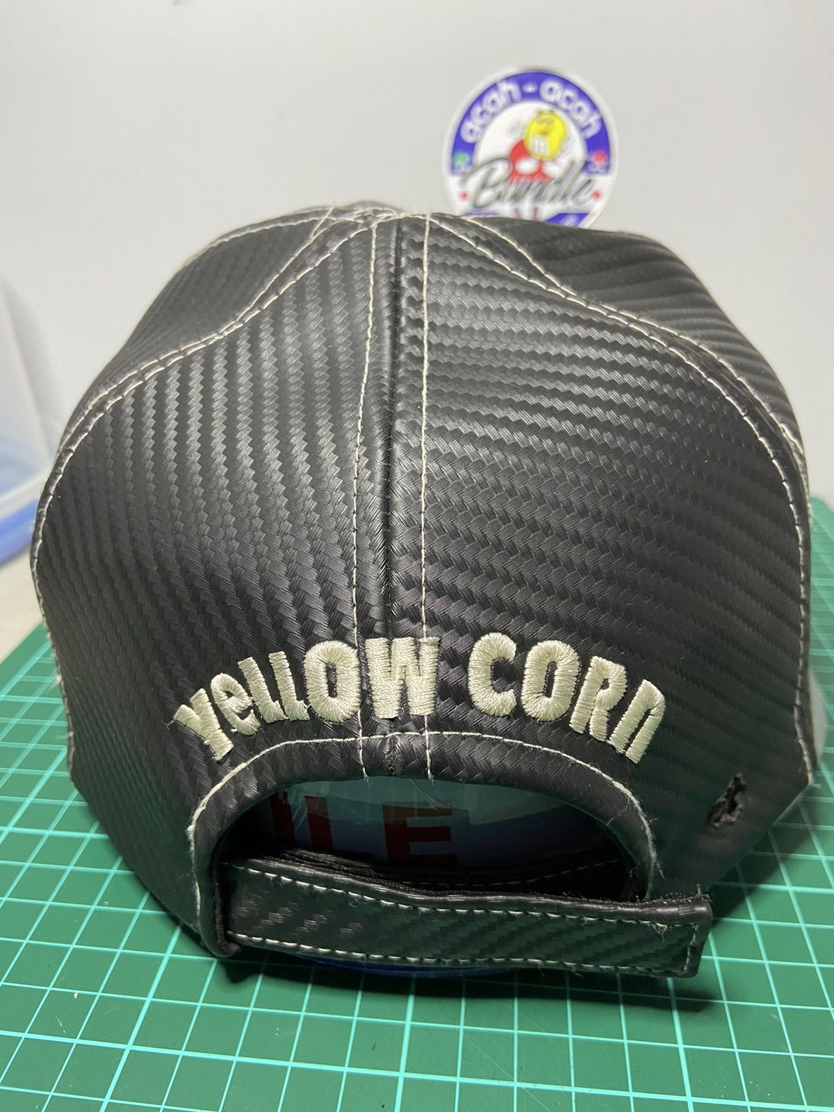 YELLOW CORN YELLOW CORN HAT CAP (PINHOLE) Size ONE SIZE - 3 Thumbnail