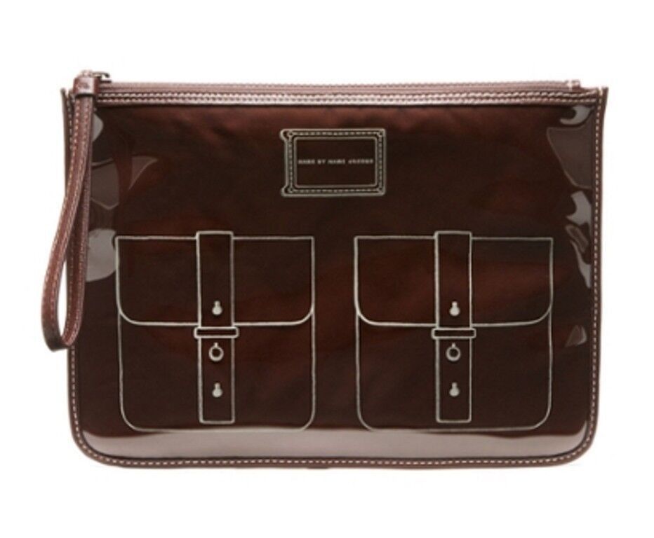 MARC by Marc Jacobs WERDIE Clear WRISLET Tablet PVC Brown