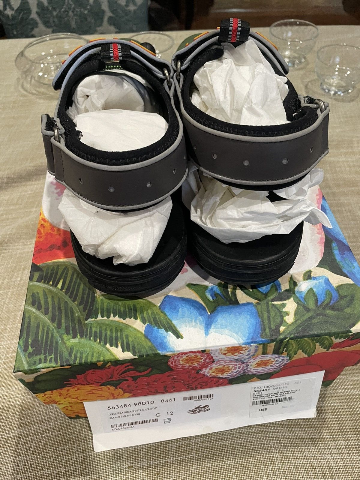 Gucci Closed-Toe Gucci Sandals Size US 12 / EU 45 - 6 Thumbnail