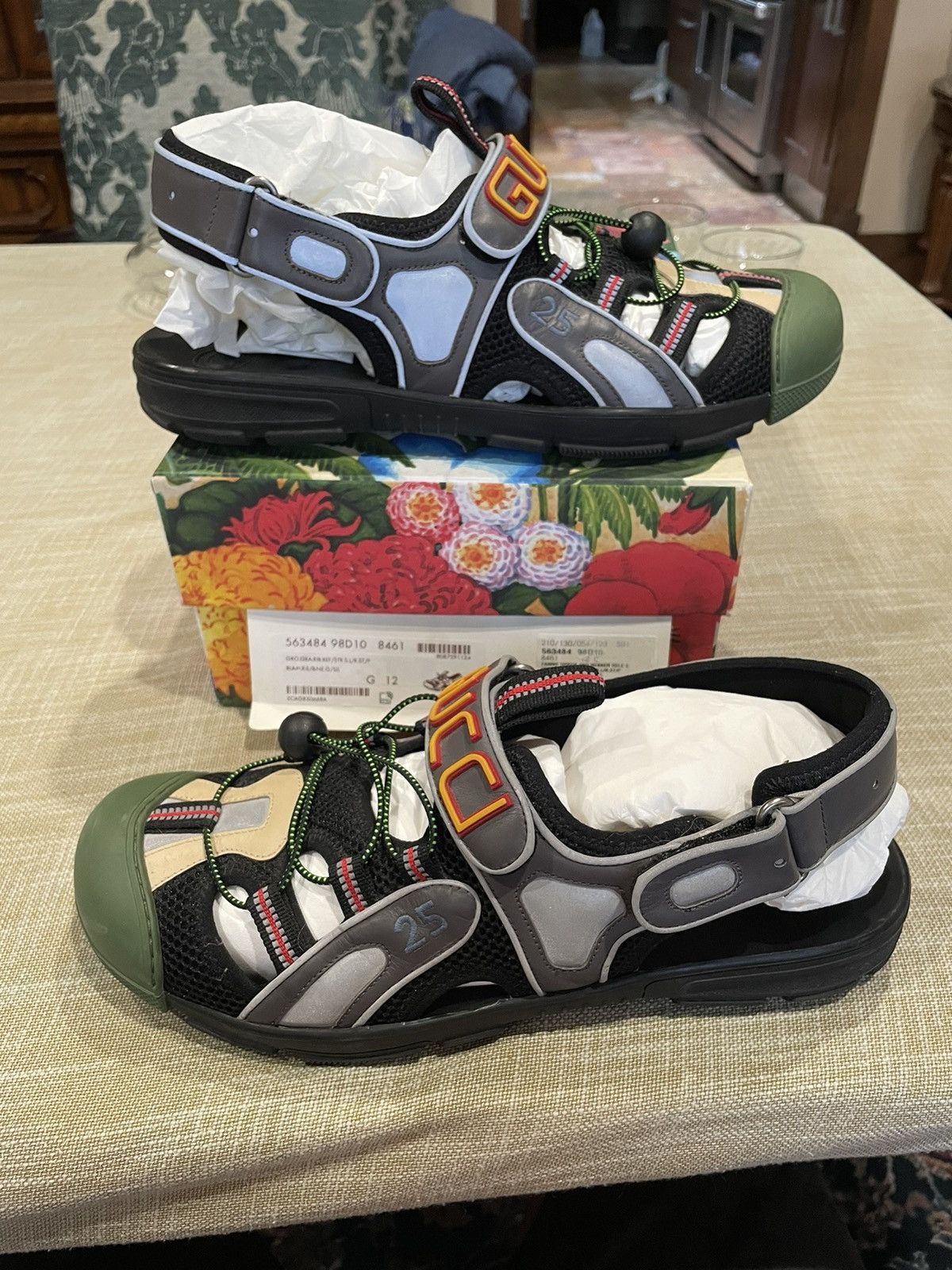 Gucci Closed-Toe Gucci Sandals Size US 12 / EU 45 - 1 Thumbnail