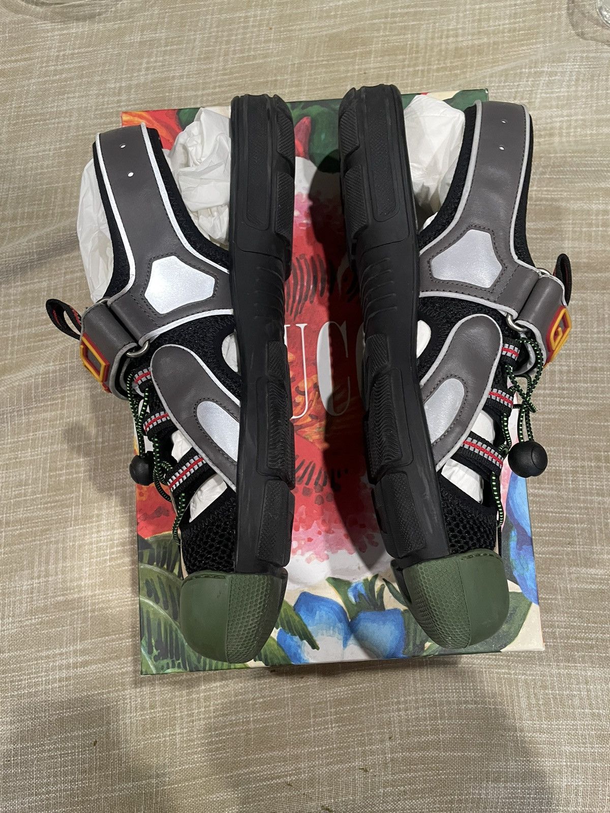 Gucci Closed-Toe Gucci Sandals Size US 12 / EU 45 - 4 Thumbnail