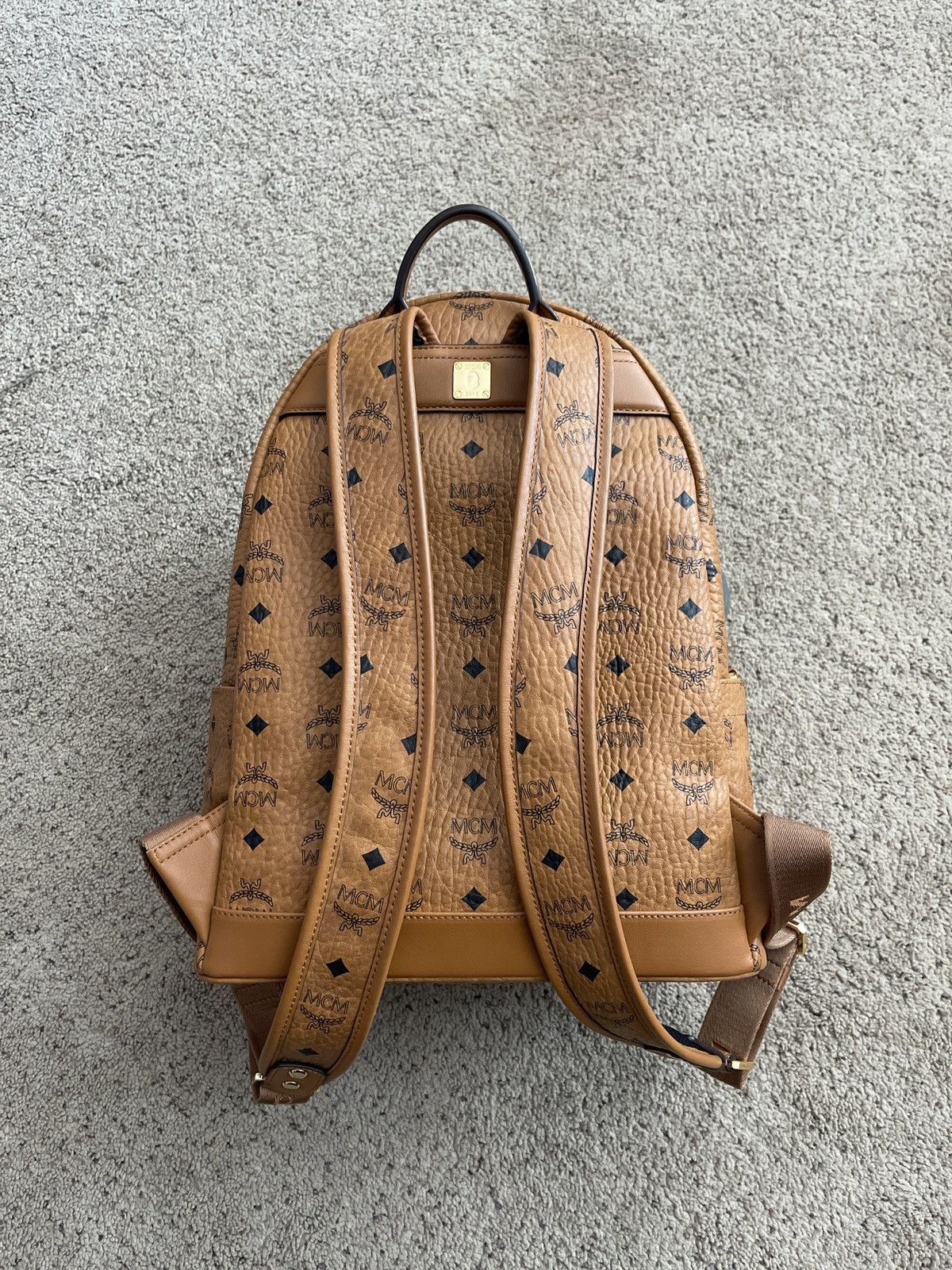 MCM x BAPE Shark Stark Backpack