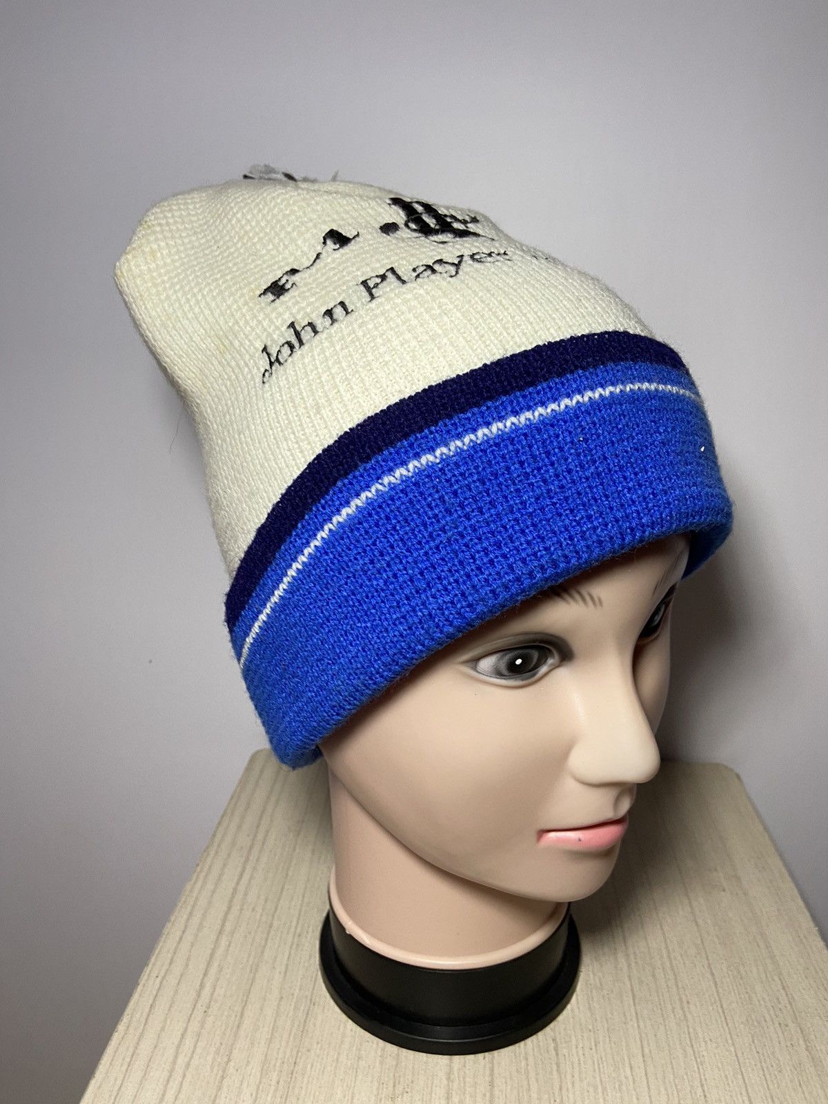 Japanese Brand × Vintage VINTAGE RARE F-1 JOHN PLAYER SPECIAL SNOW POM HAT Size ONE SIZE - 3 Thumbnail