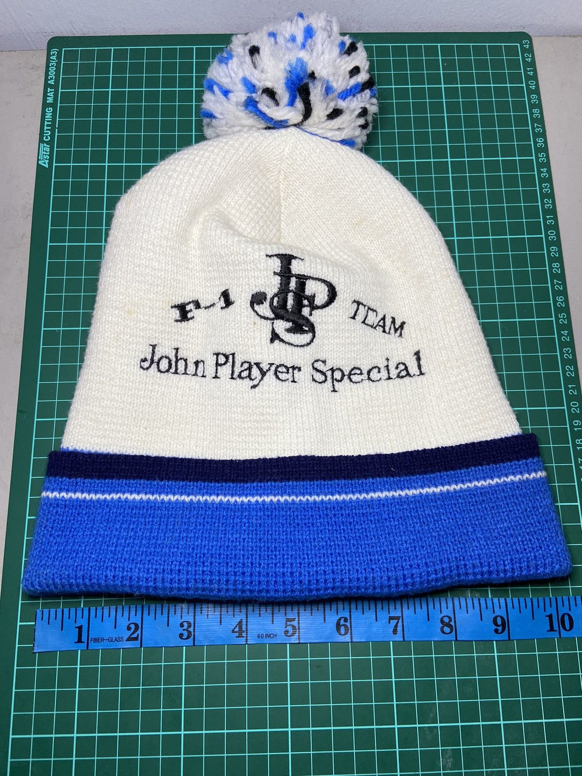 Japanese Brand × Vintage VINTAGE RARE F-1 JOHN PLAYER SPECIAL SNOW POM HAT Size ONE SIZE - 11 Thumbnail