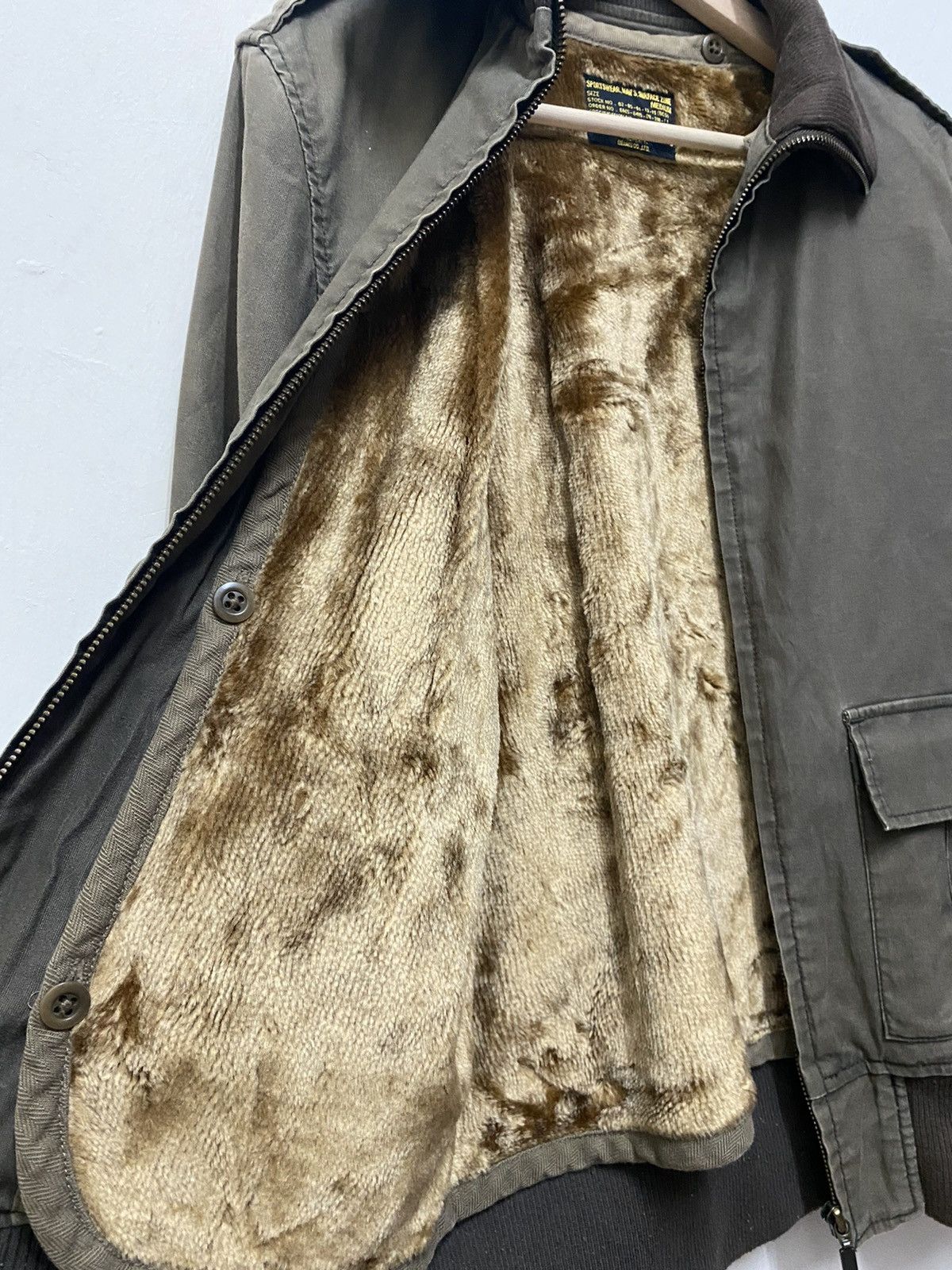 Beams Plus × Japanese Brand VINTAGE BEAMS LIGHT JACKET GREEN ARMY COLOURS Size US M / EU 48-50 / 2 - 4 Thumbnail