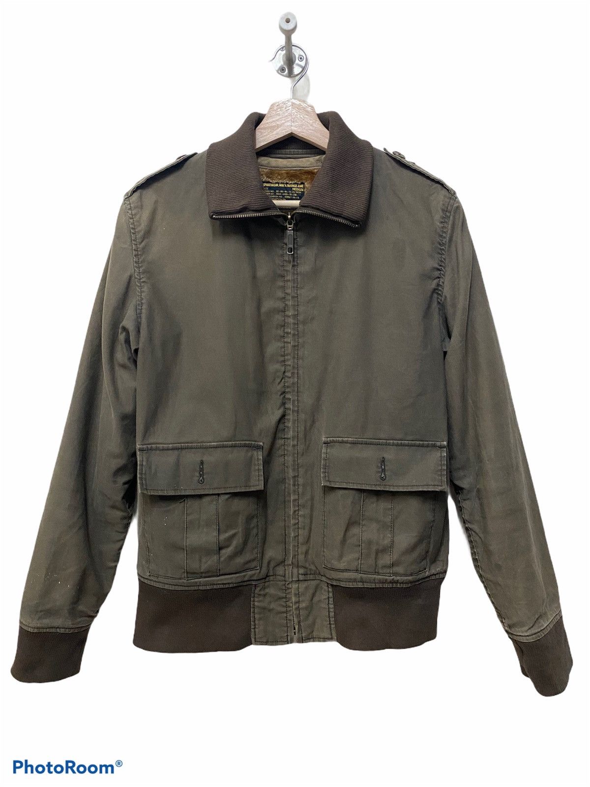 Beams Plus × Japanese Brand VINTAGE BEAMS LIGHT JACKET GREEN ARMY COLOURS Size US M / EU 48-50 / 2 - 2 Thumbnail