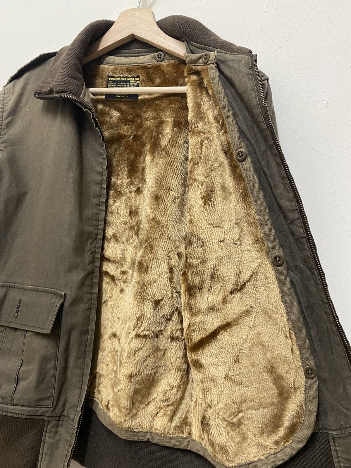 Beams Plus × Japanese Brand VINTAGE BEAMS LIGHT JACKET GREEN ARMY COLOURS Size US M / EU 48-50 / 2 - 5 Thumbnail